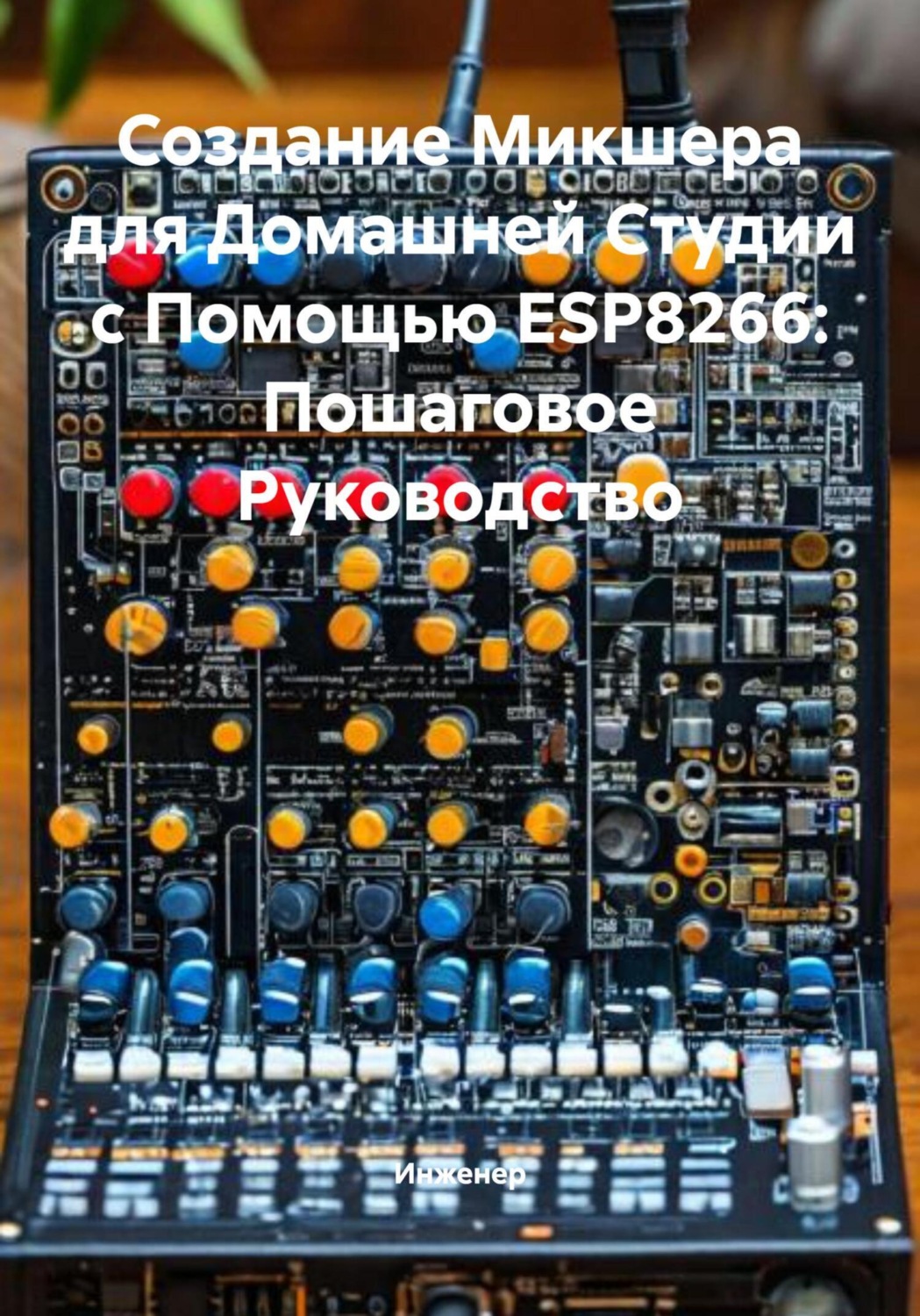 Обложка книги «Создание Микшера для Домашней Студии с Помощью ESP8266: Пошаговое Руководство»