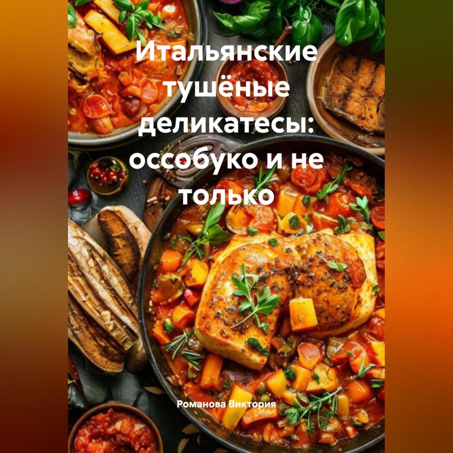 Обложка книги «Итальянские тушёные деликатесы: оссобуко и не только»