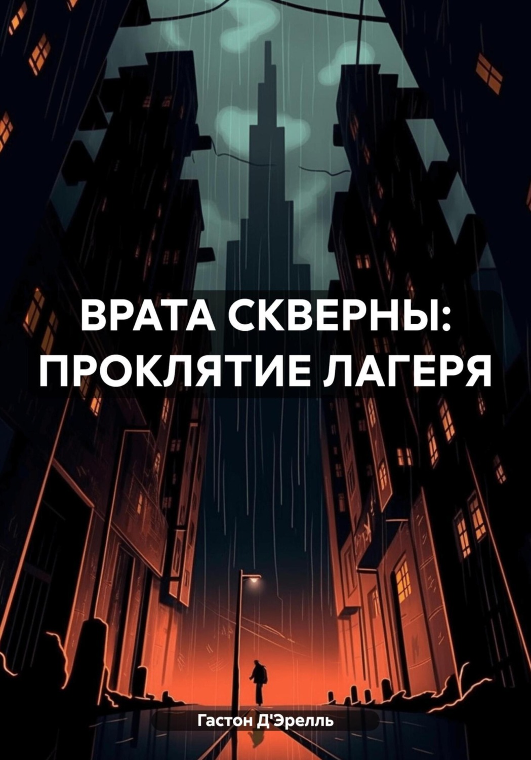 Обложка книги «Врата скверны: Проклятие лагеря»