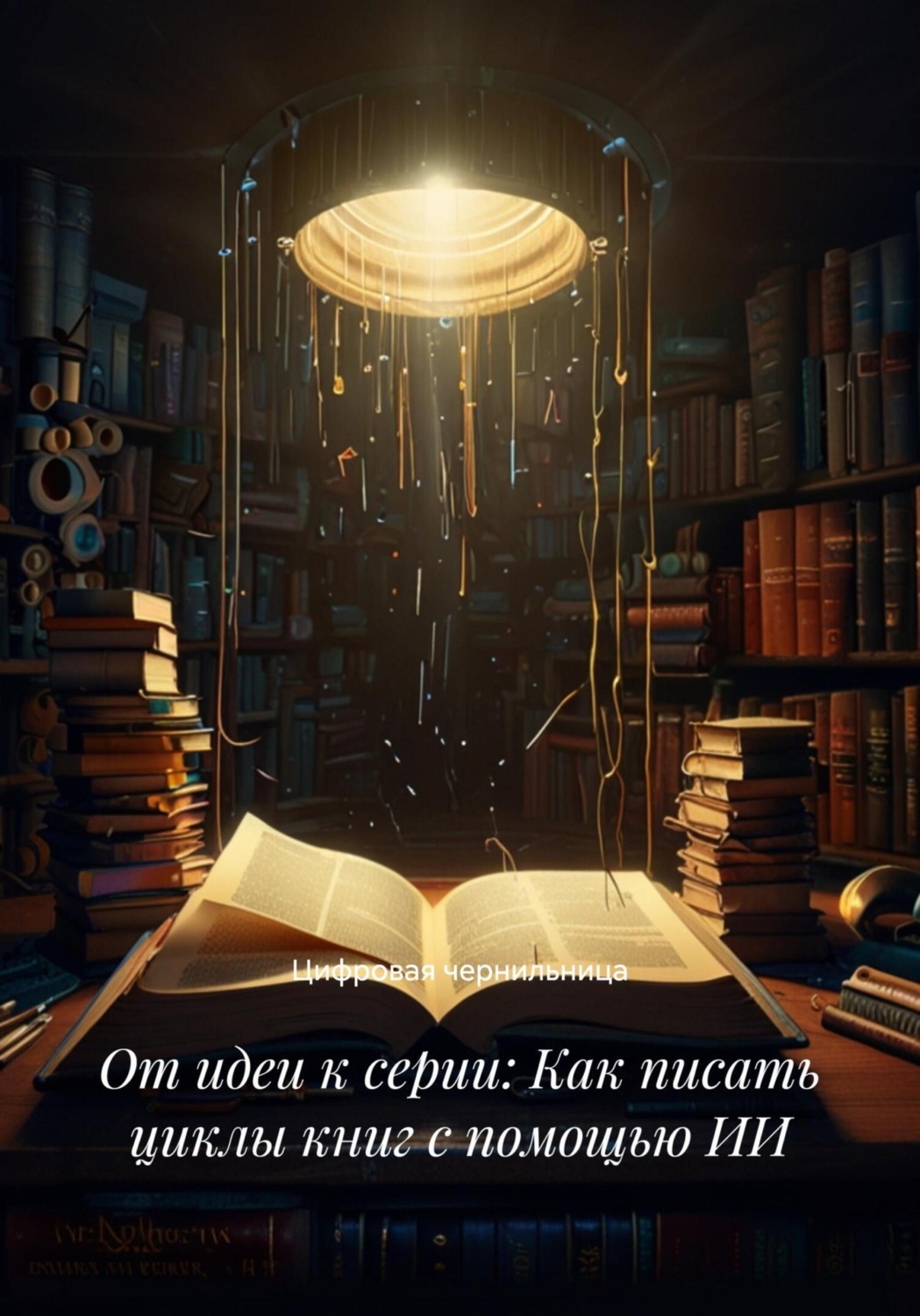 Обложка книги «Карта бесконечного пути: путеводитель по созданию книжных циклов с ИИ»