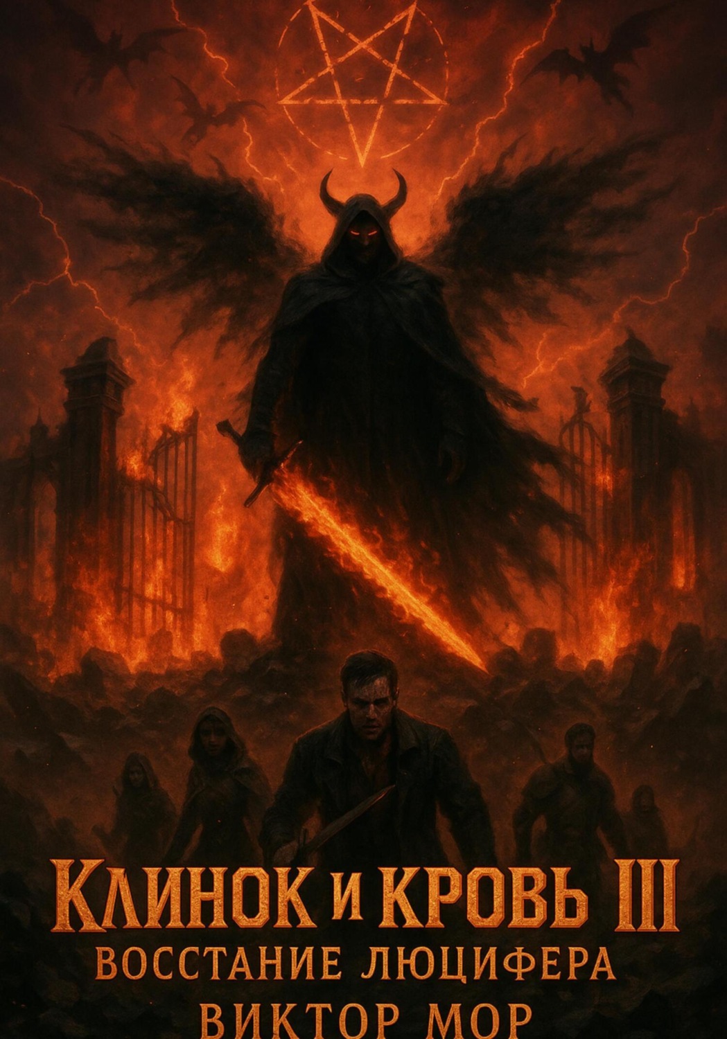 Обложка книги «Клинок и кровь III: Восстание Люцифера»