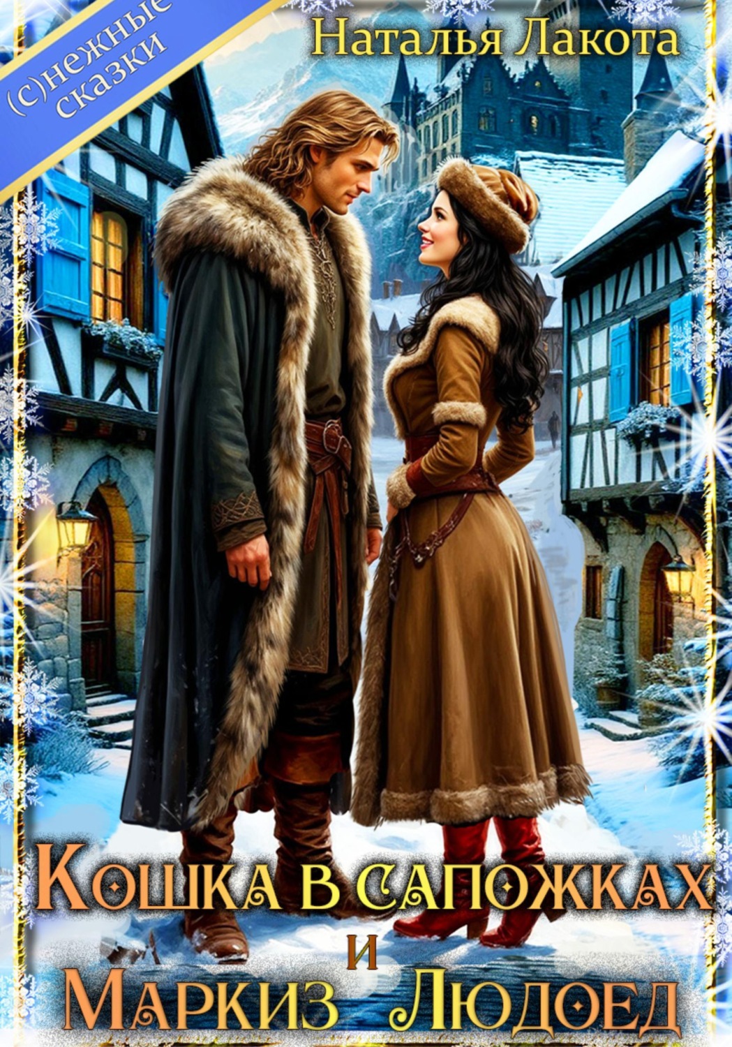 Обложка книги «Кошка в сапожках и Маркиз Людоед»