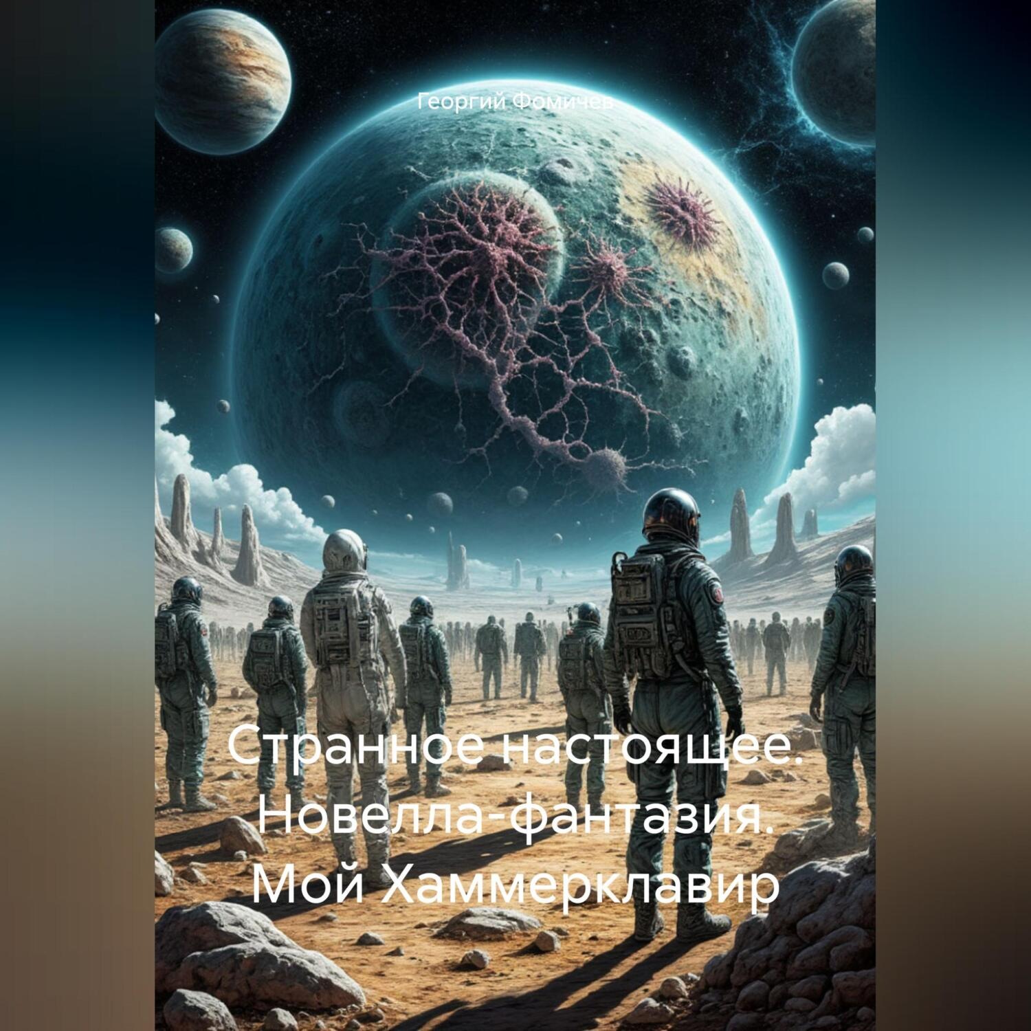 Обложка книги «Странное настоящее. Новелла-фантазия. Мой Хаммерклавир»