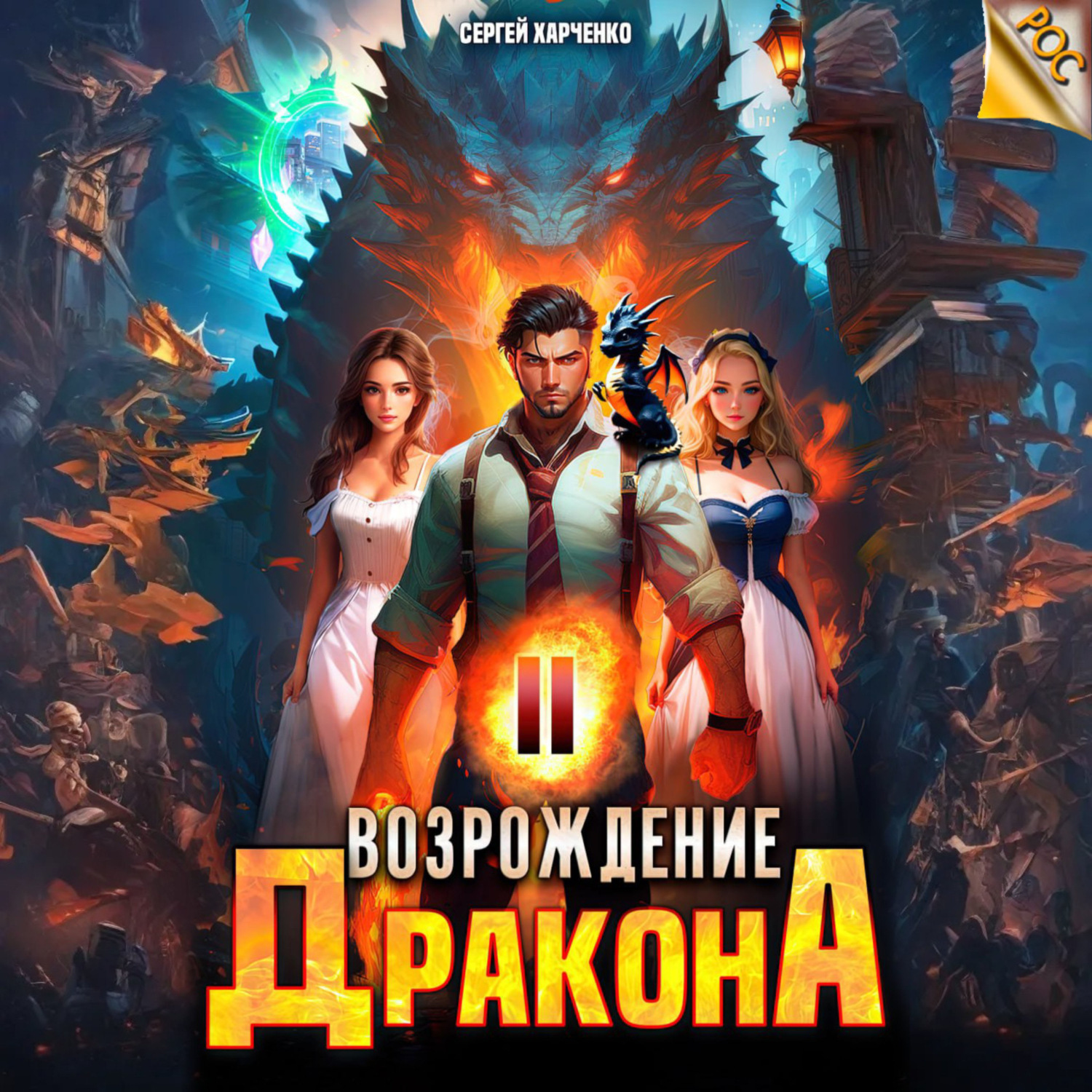 Обложка книги «Возрождение Дракона 2»