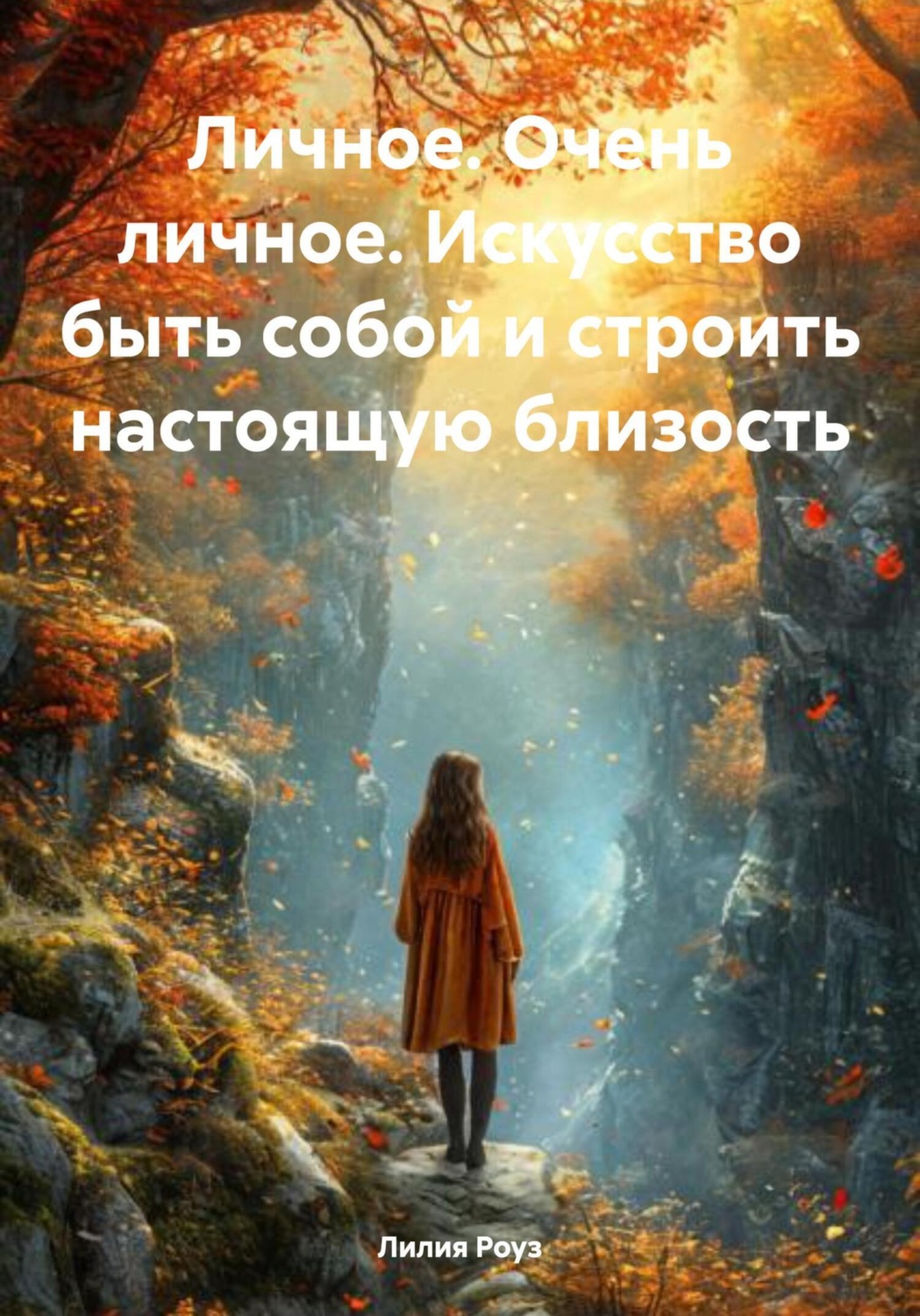 Обложка книги «Личное. Очень личное. Искусство быть собой и строить настоящую близость»