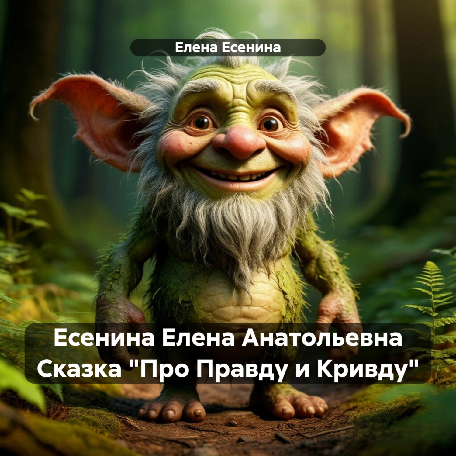 Обложка книги «Есенина Елена Анатольевна Сказка «Про Правду и Кривду»»