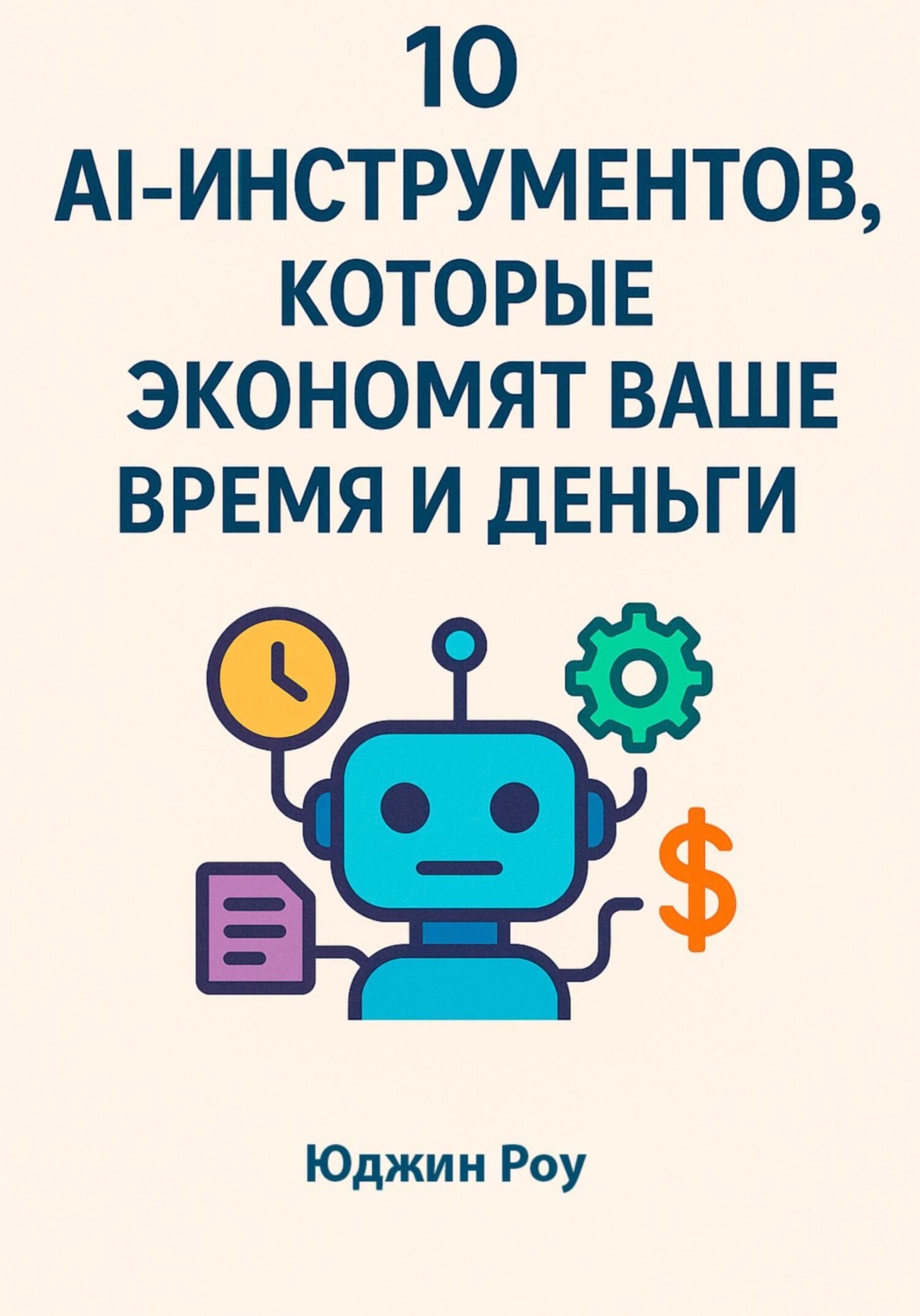 Обложка книги «10 AI-Инструментов, которые экономят ваше время и деньги»