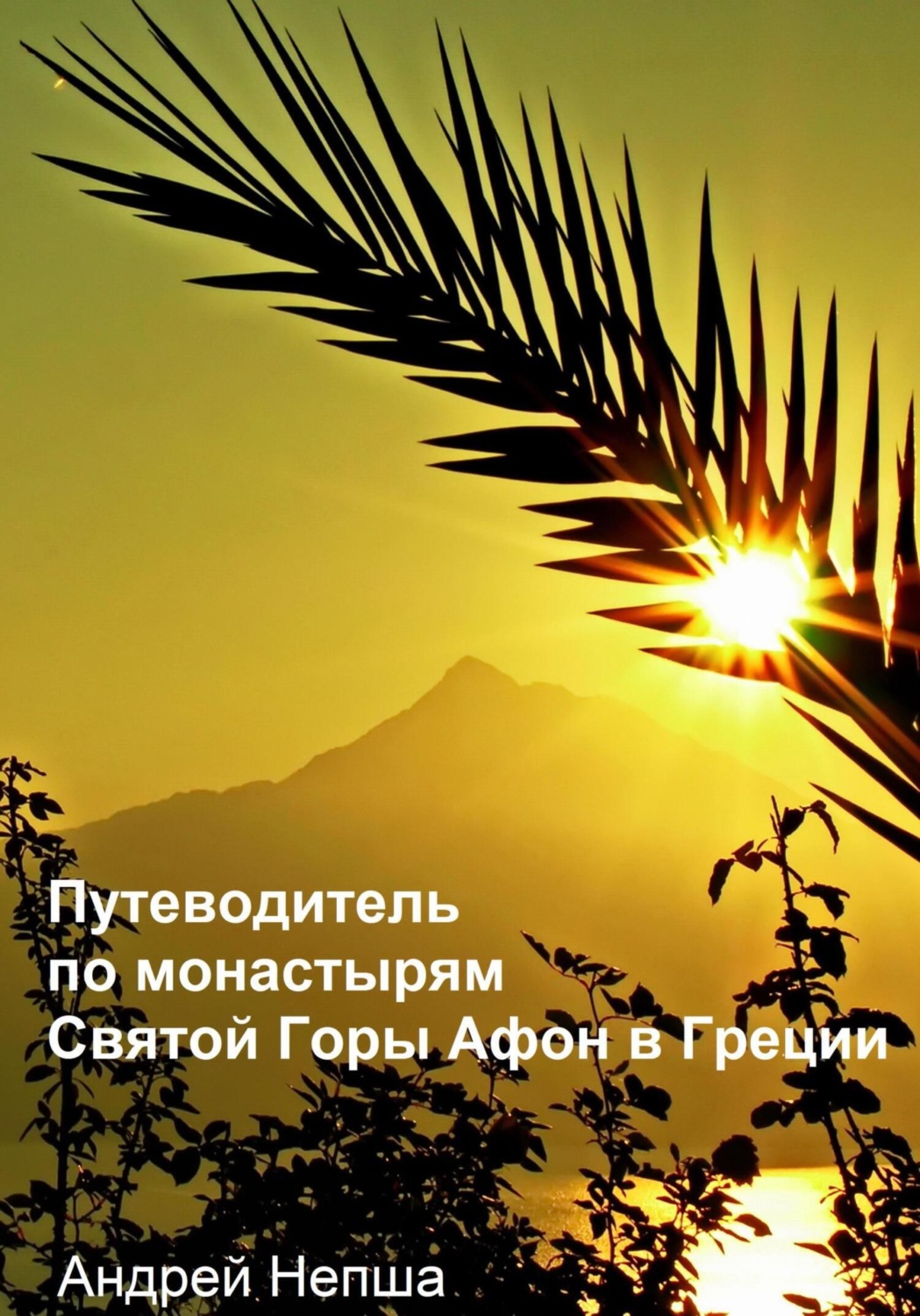 Обложка книги «Путеводитель по монастырям Святой Горы Афон в Греции»