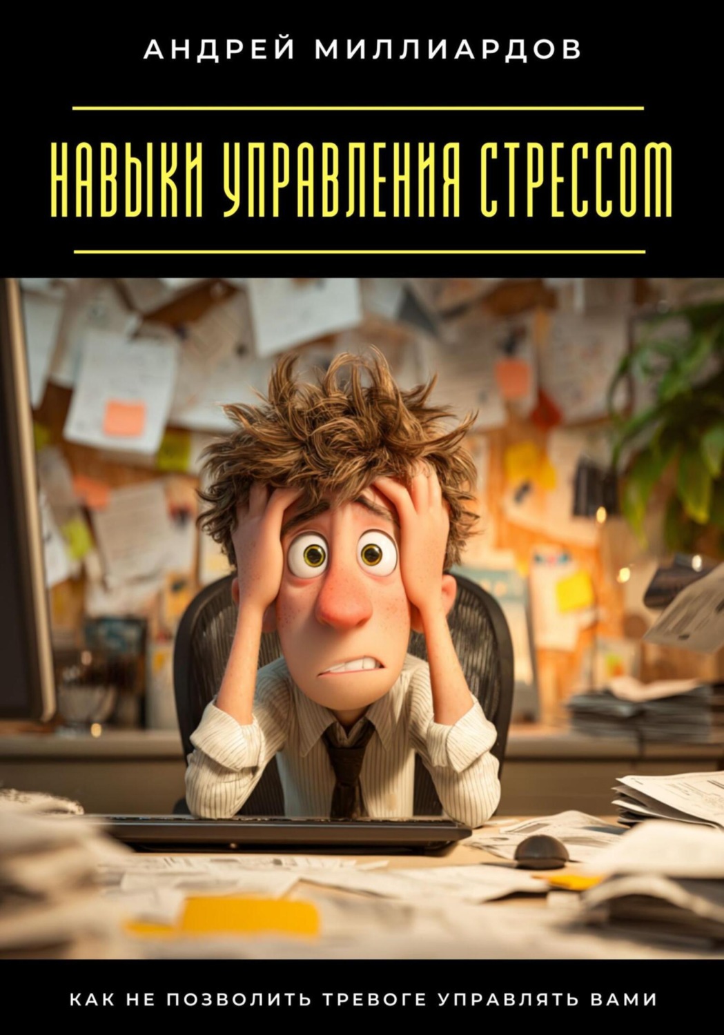 Обложка книги «Навыки управления стрессом. Как не позволить тревоге управлять вами»