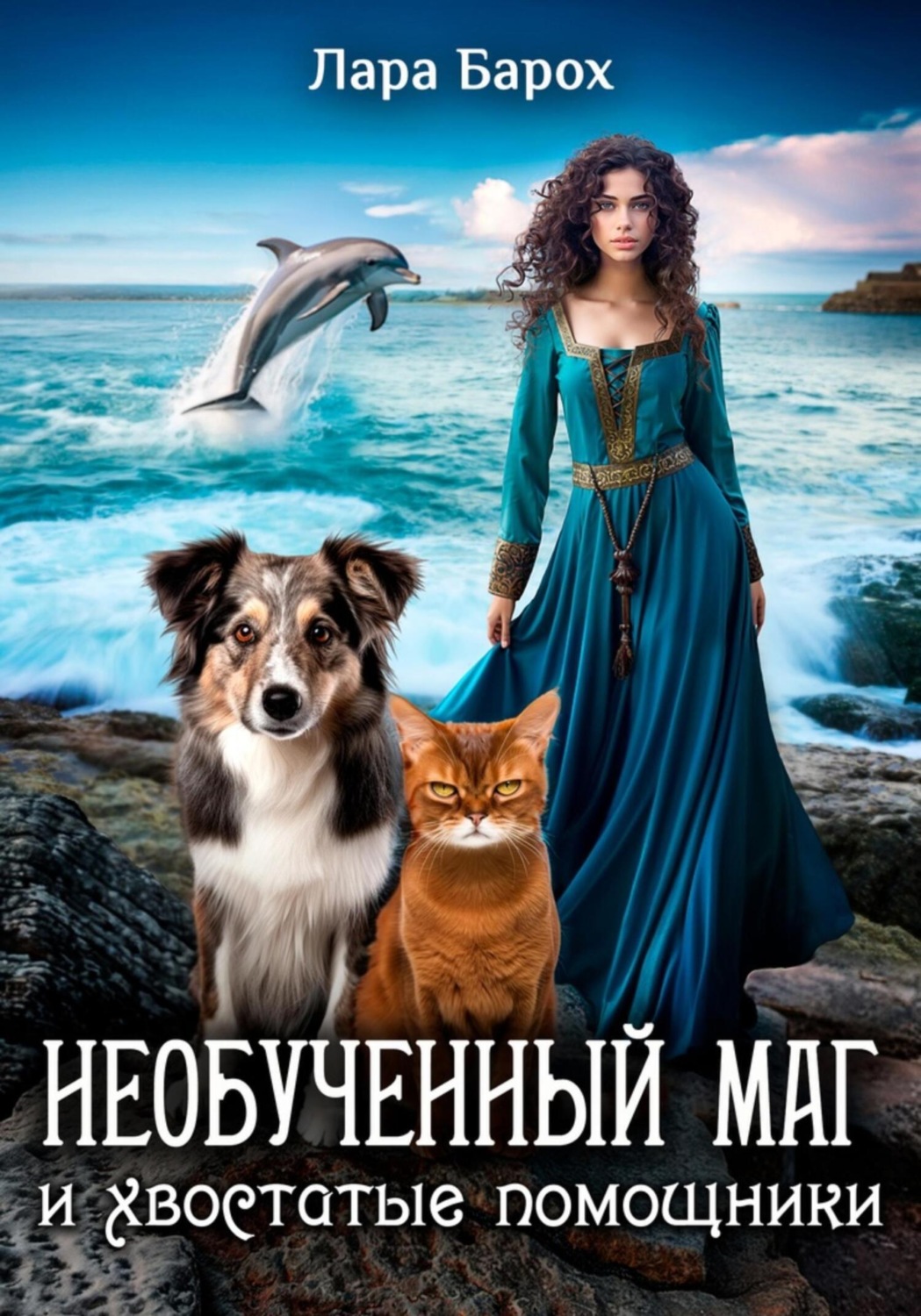 Обложка книги «Необученный маг и хвостатые помощники»