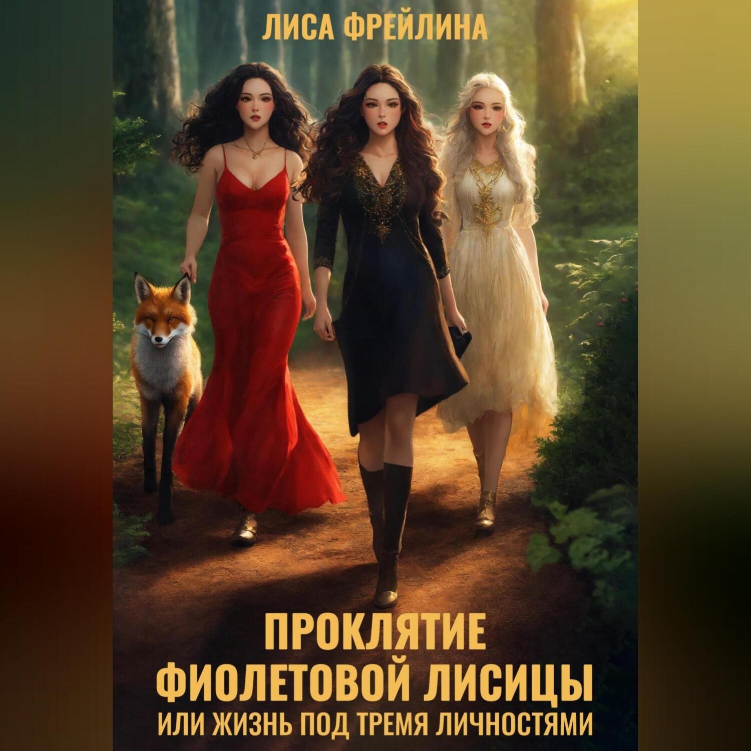 Обложка книги «Проклятие фиолетовой лисицы, или Жизнь под тремя личностями»