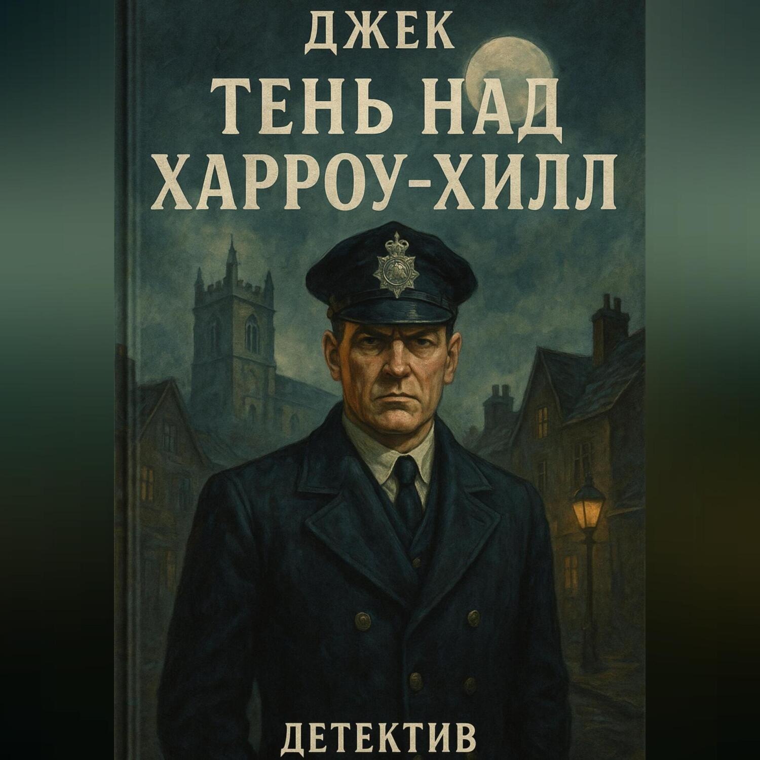 Обложка книги «Тень над Харроу-Хилл»