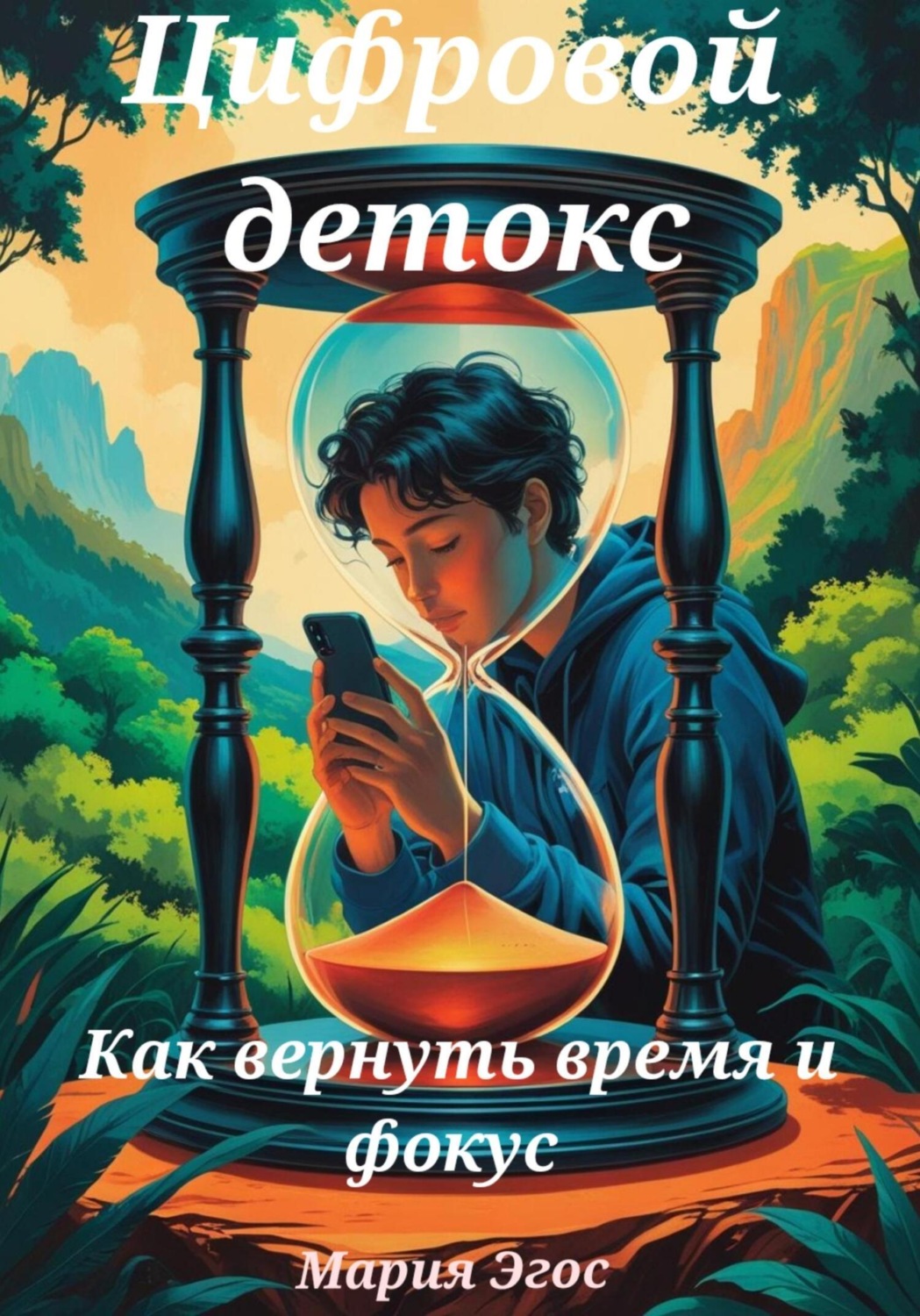 Обложка книги «Цифровой детокс: как вернуть время и фокус»