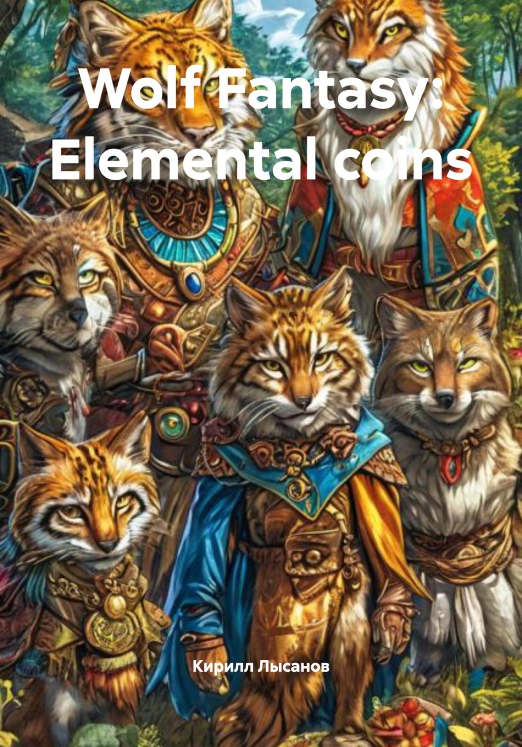 Обложка книги «Wolf Fantasy: Elemental coins»
