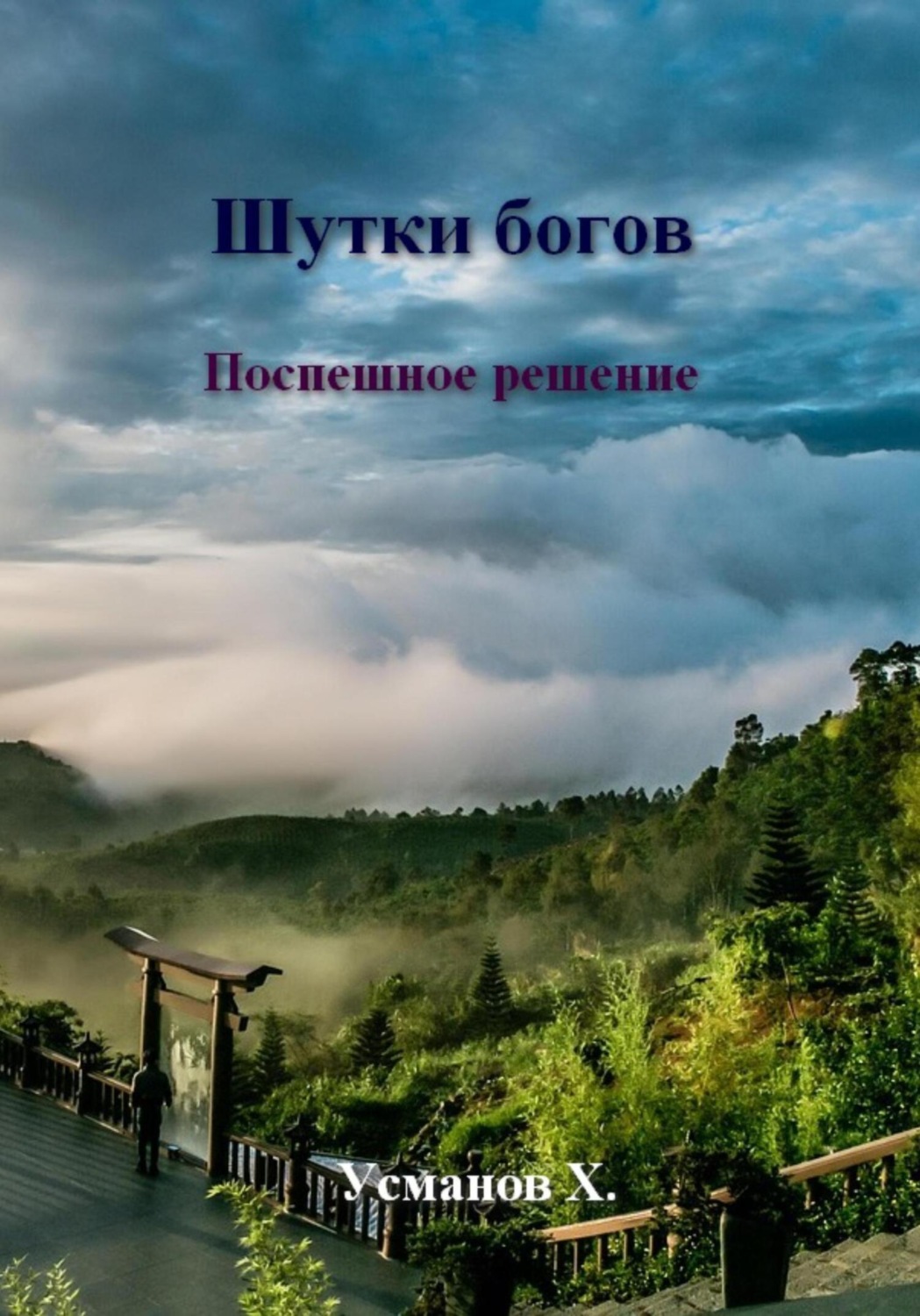 Обложка книги «Шутки богов. Поспешное решение»