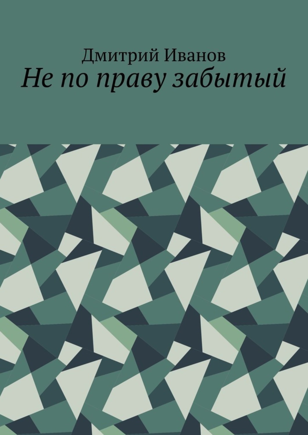 Обложка книги «Не по праву забытый»