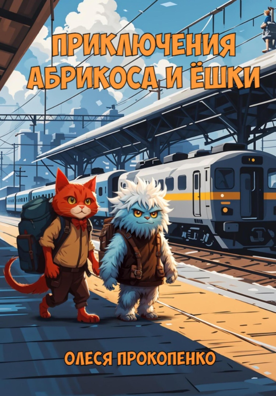 Обложка книги «Приключения кота Абрикоса и Ёшки»