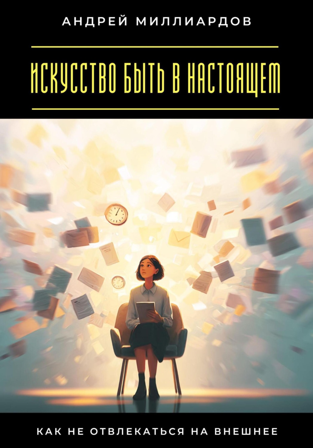 Обложка книги «Искусство быть в настоящем. Как не отвлекаться на внешнее»