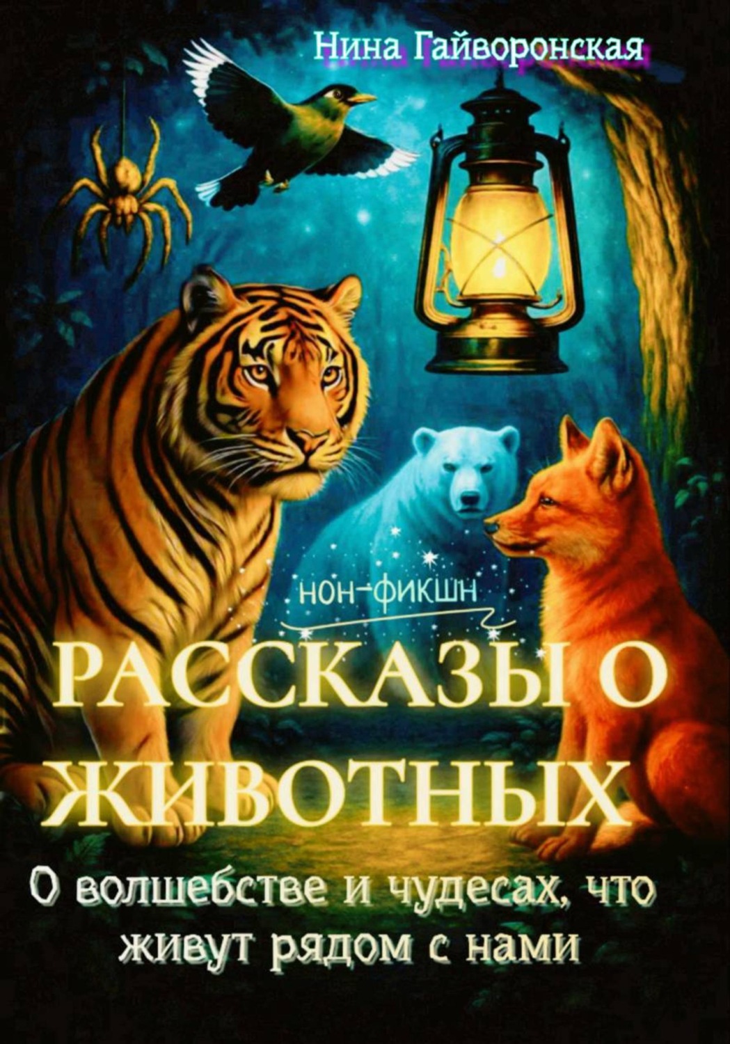 Обложка книги «Рассказы о животных, О волшебстве и чудесах, что живут рядом с нами»