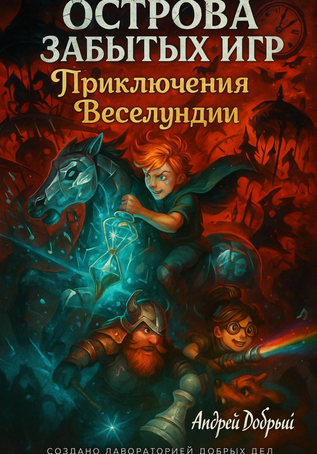 Обложка книги «Острова Забытых Игр»