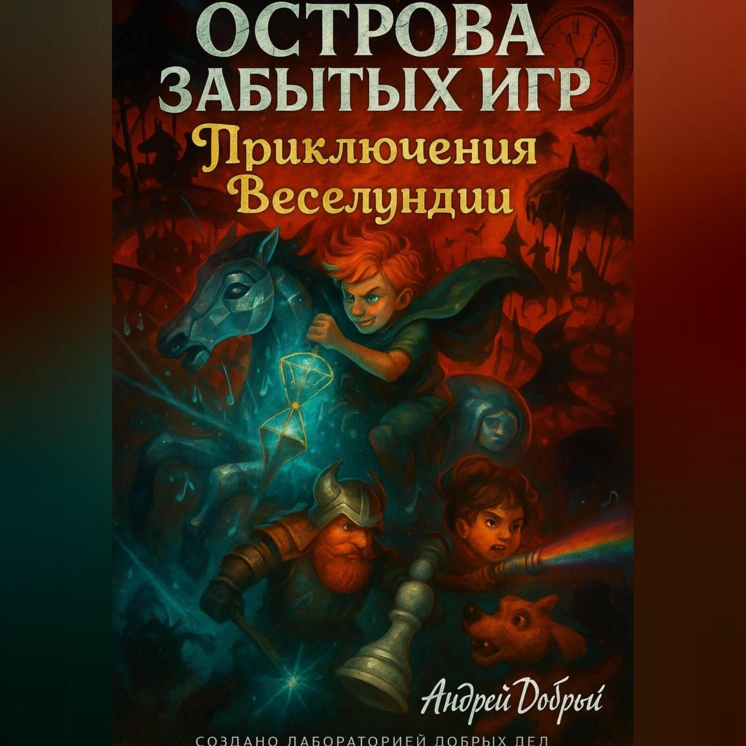 Обложка книги «Острова Забытых Игр»