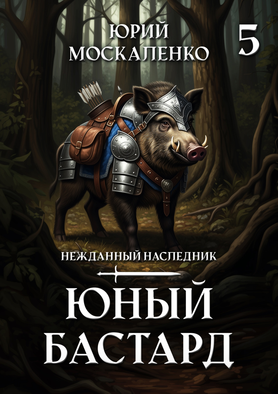 Обложка книги «Юный бастард. Книга пятая»