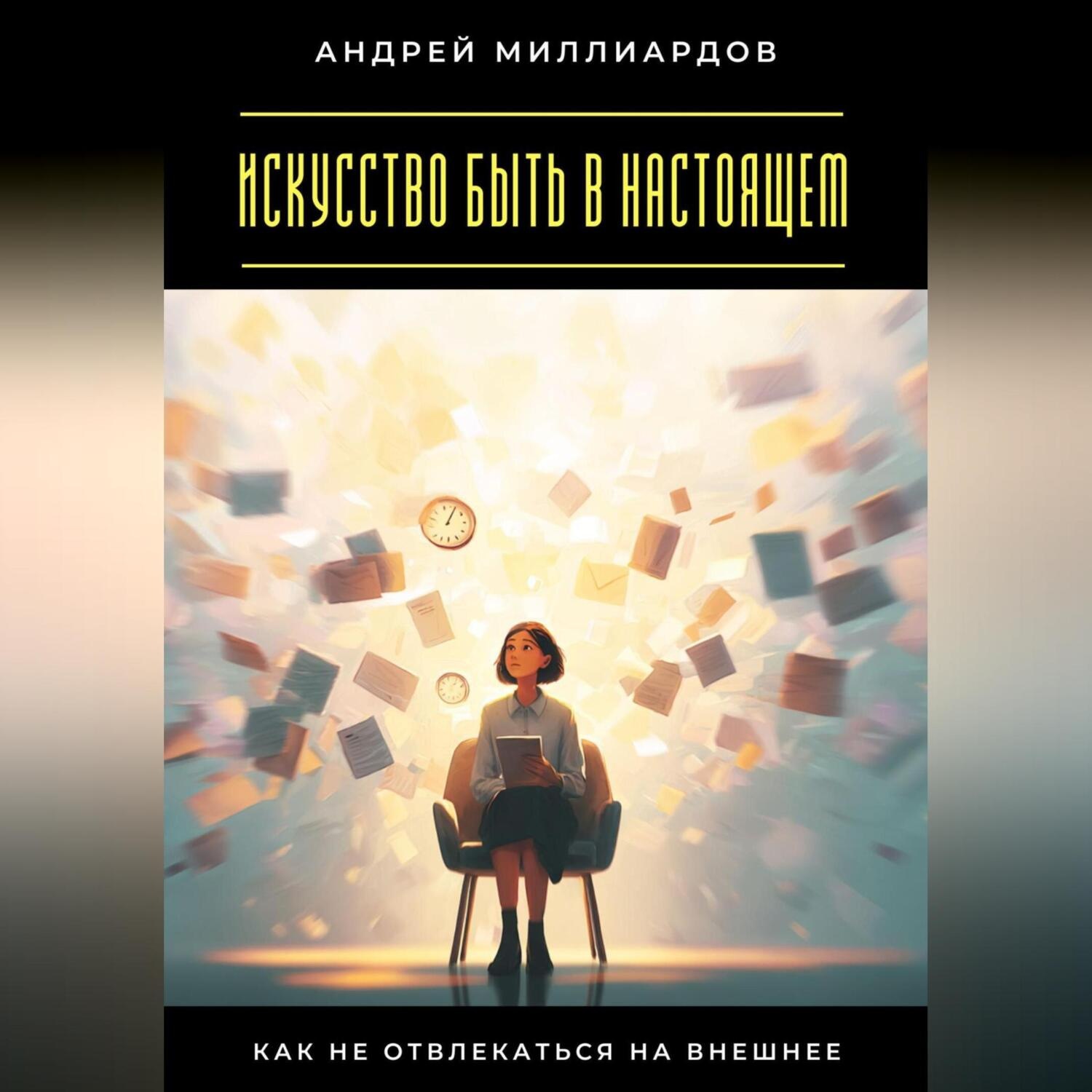 Обложка книги «Искусство быть в настоящем. Как не отвлекаться на внешнее»