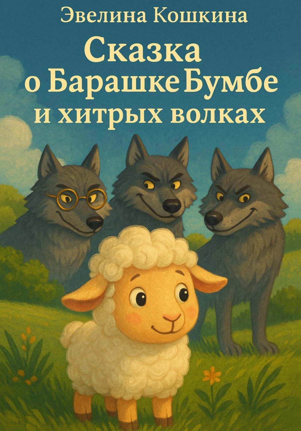 Обложка книги «Сказка о Барашке Бумбе и хитрых волках»