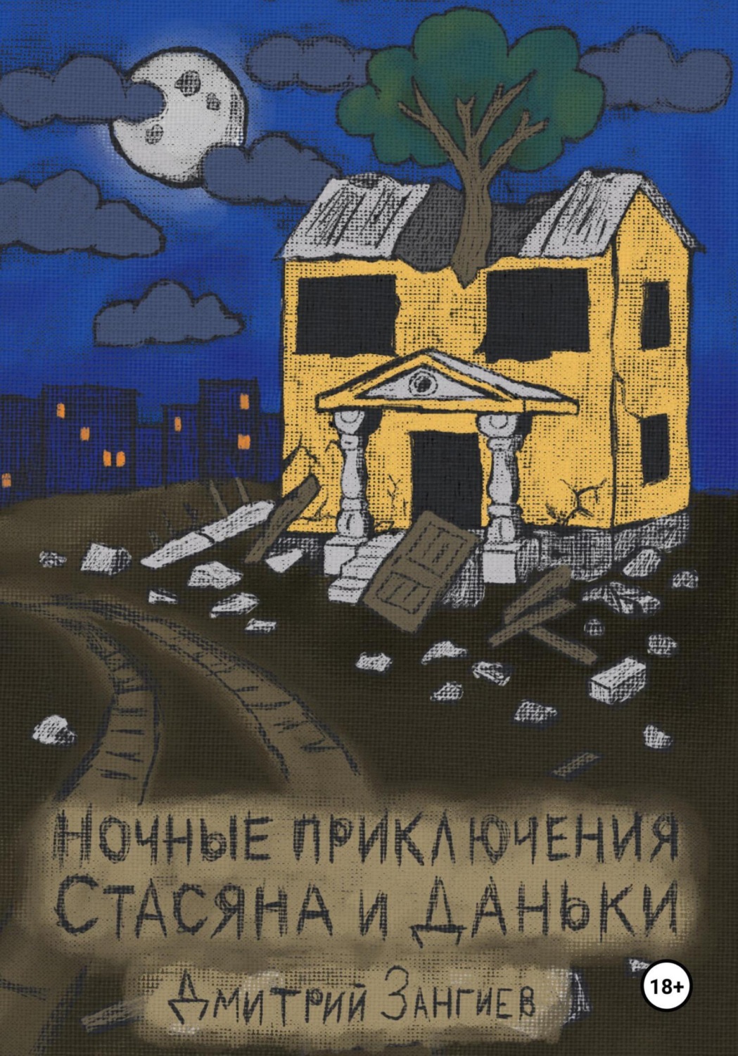 Обложка книги «Ночные приключения Стасяна и Даньки»