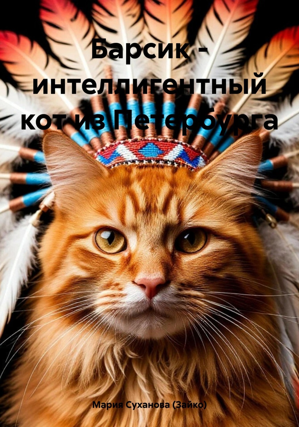 Обложка книги «Барсик - интеллигентный кот из Петербурга»