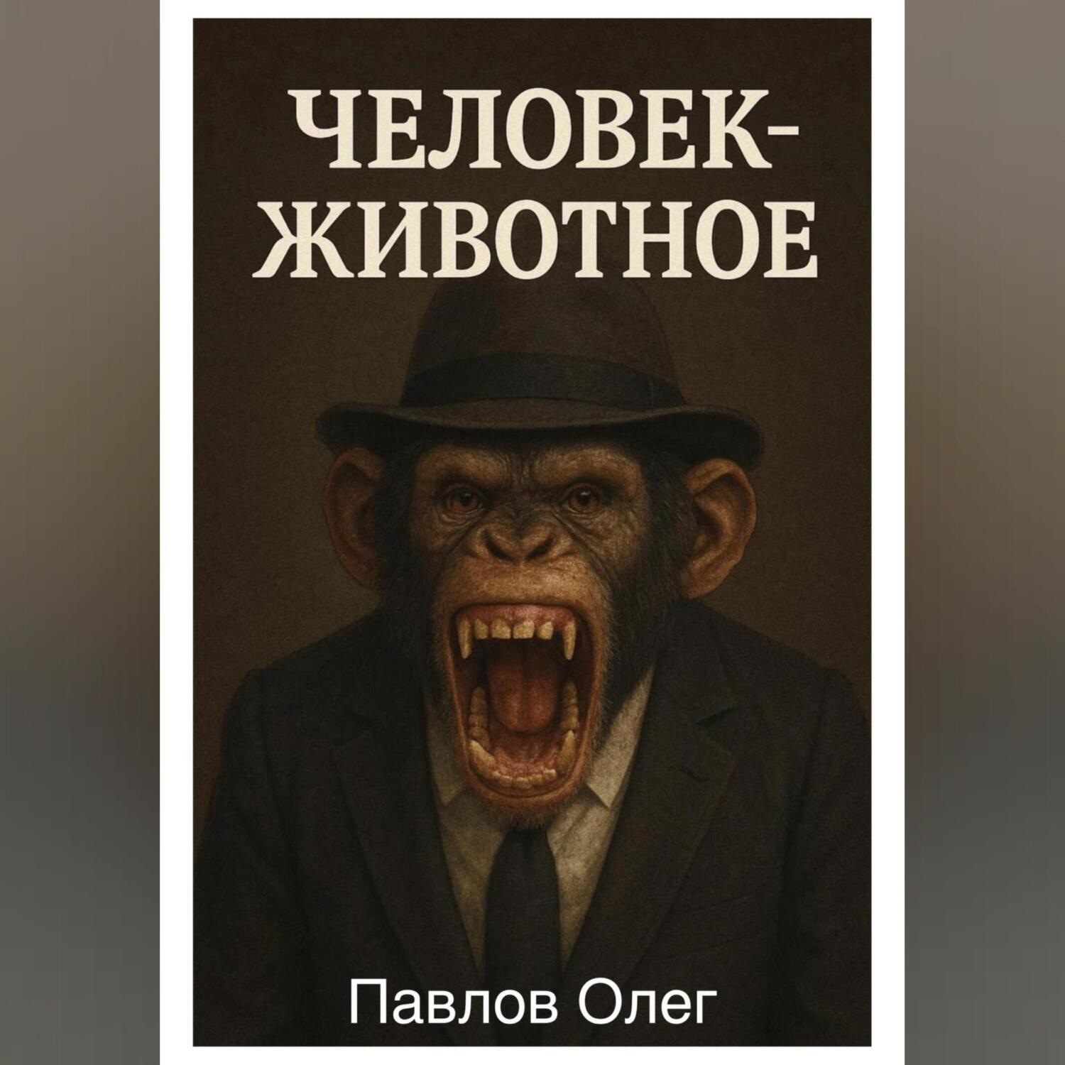 Обложка книги «Человек-животное»