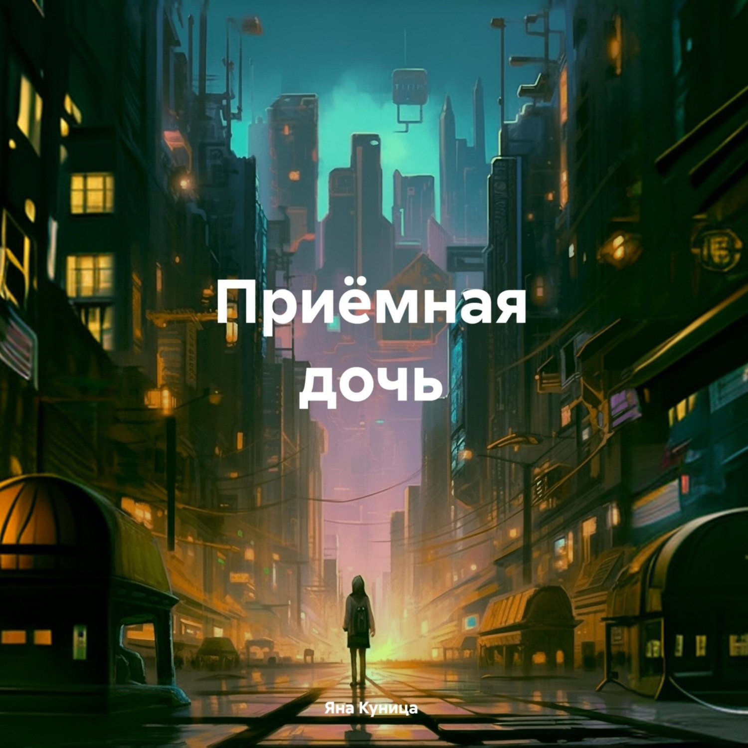 Обложка книги «Приёмная дочь»