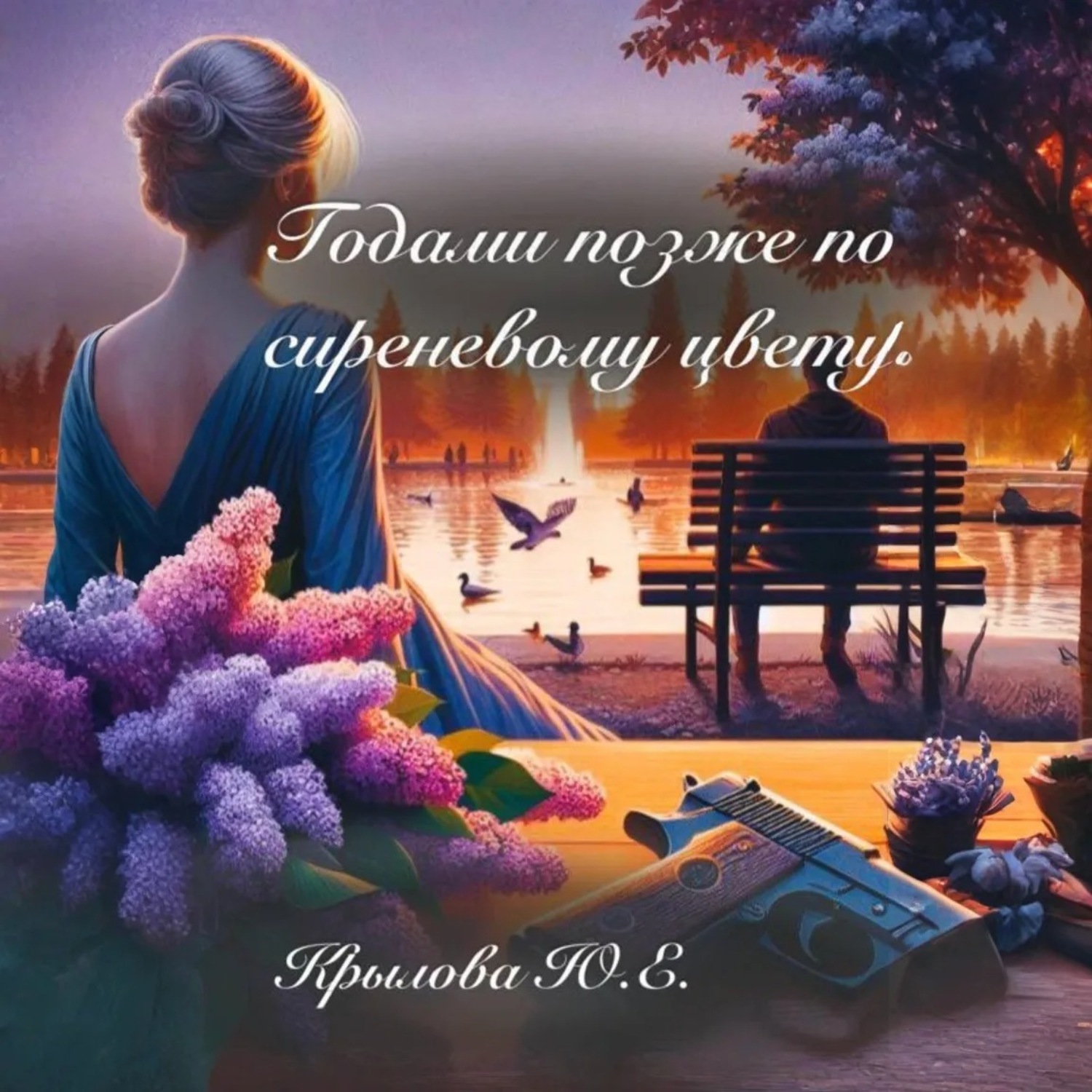 Обложка книги «Годами позже по сиреневому цвету»