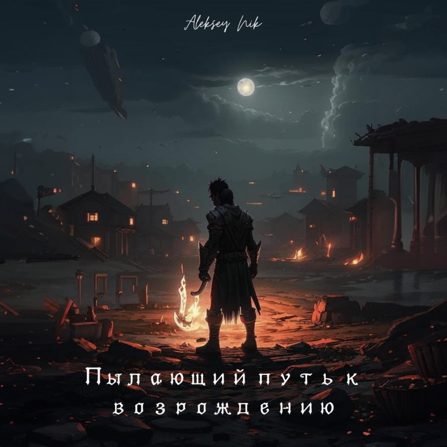 Обложка книги «Пылающий путь к возрождению»