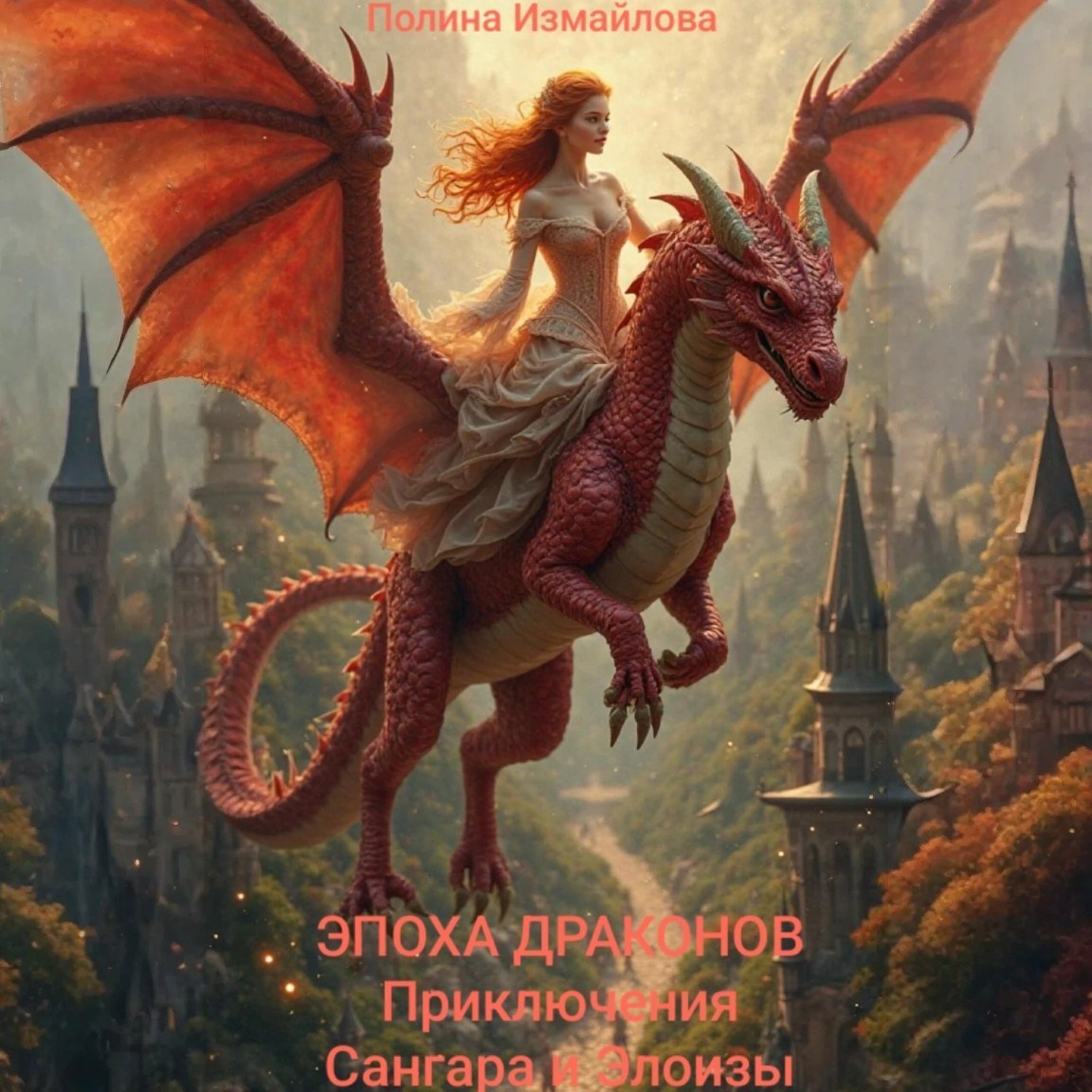 Обложка книги «Эпоха драконов. Приключения Сангара и Элоизы»