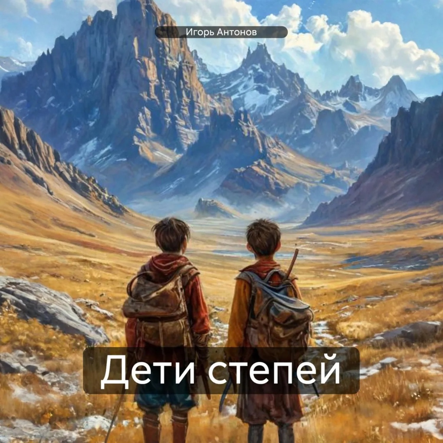 Обложка книги «Дети степей»