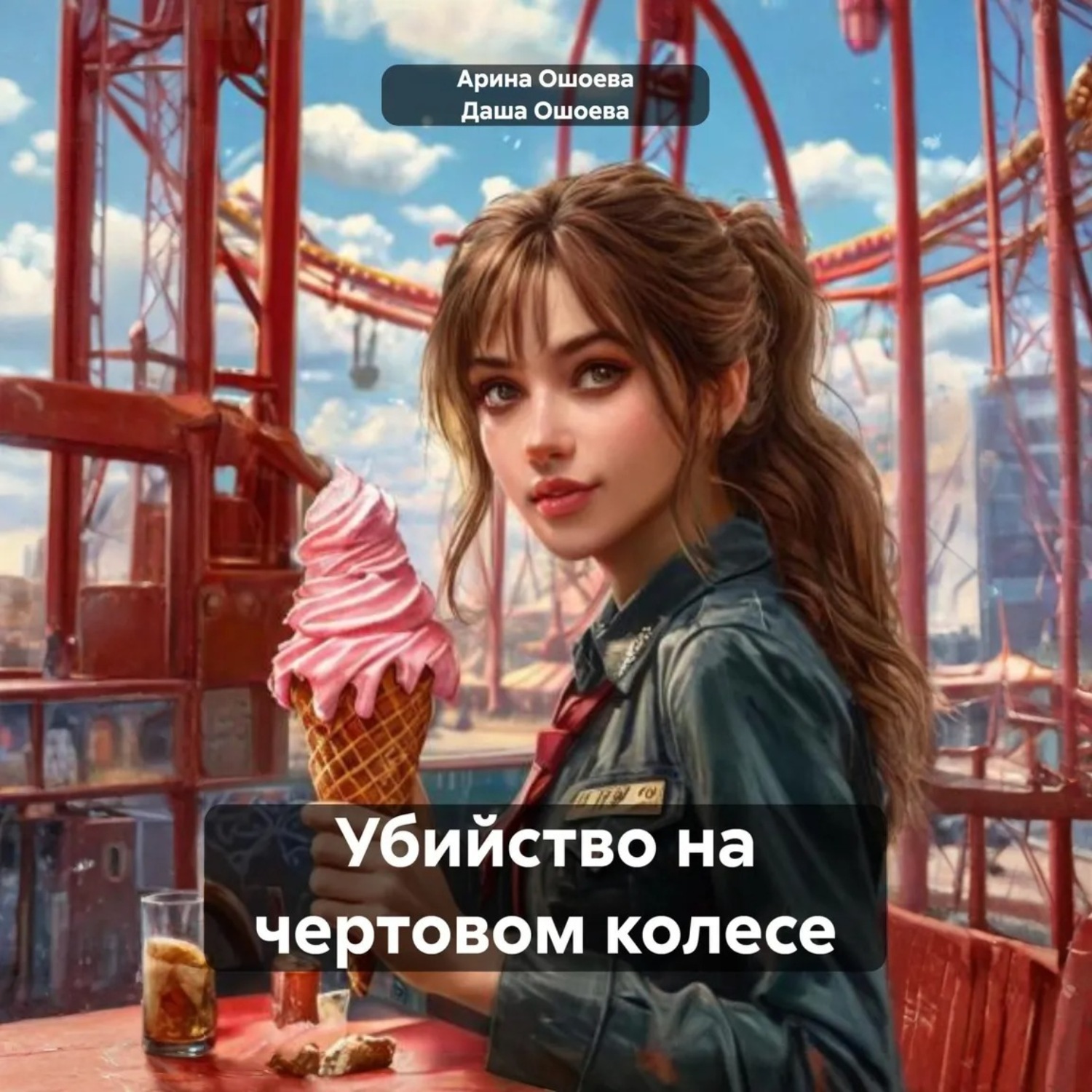 Обложка книги «Убийство на чертовом колесе»