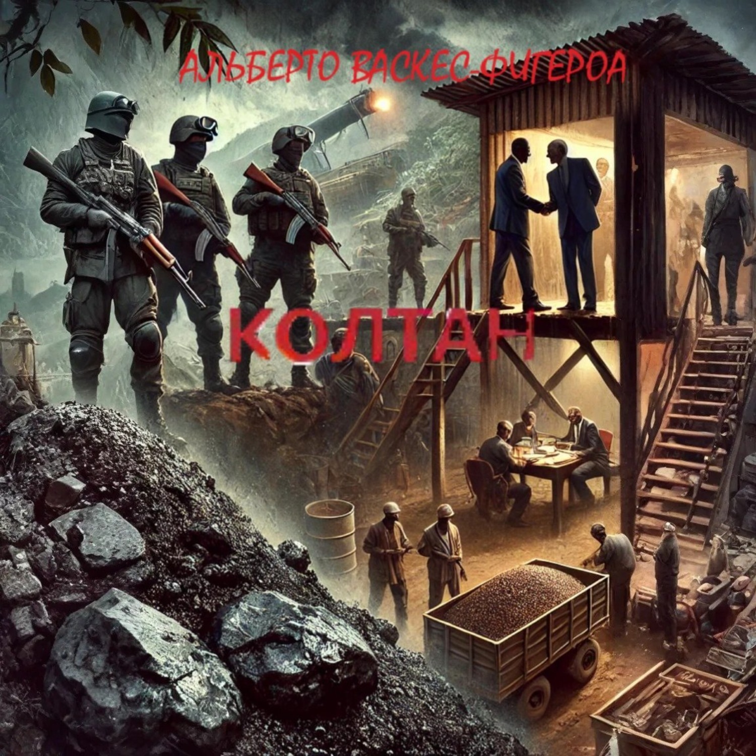 Обложка книги «Колтан»