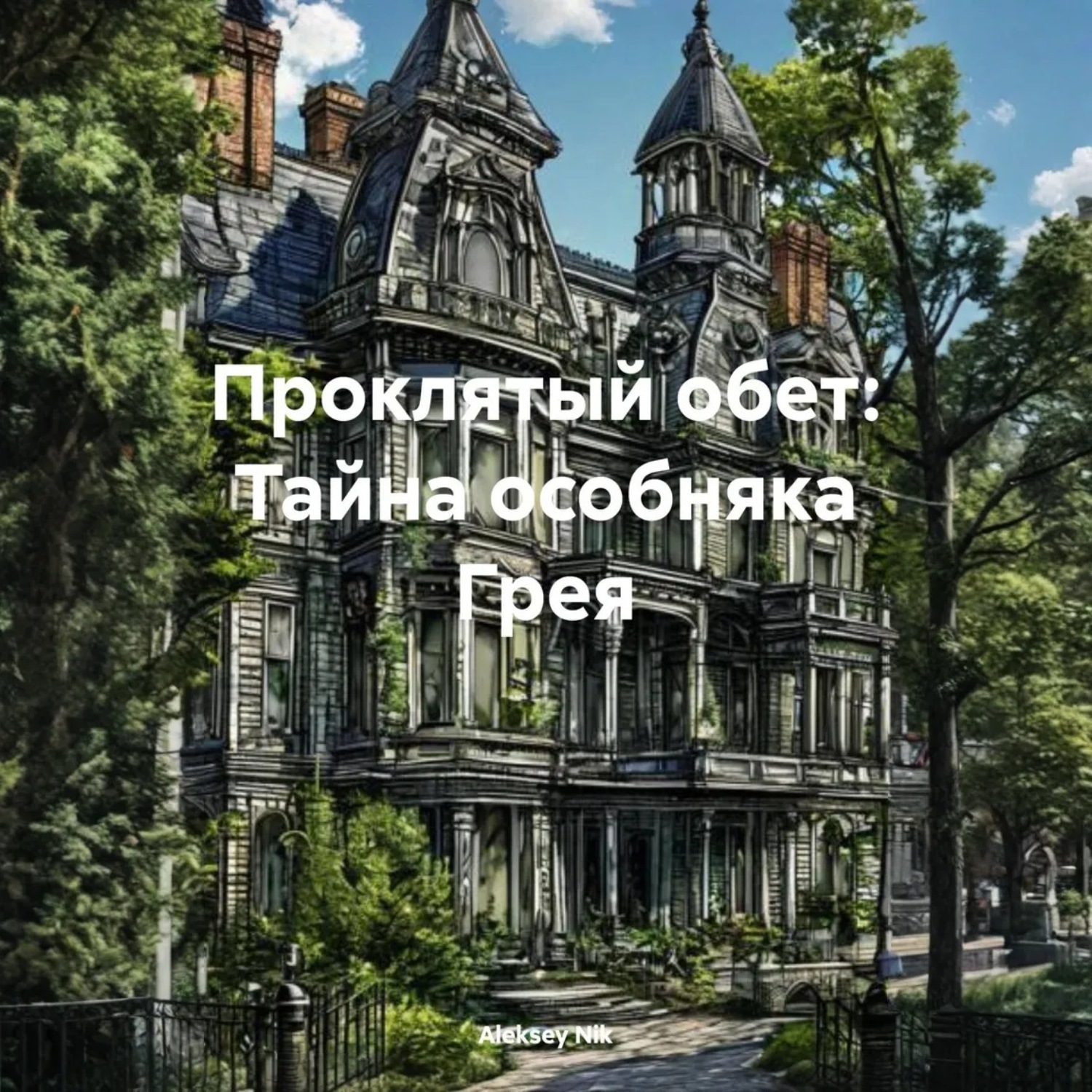 Обложка книги «Проклятый обет: Тайна особняка Грея»