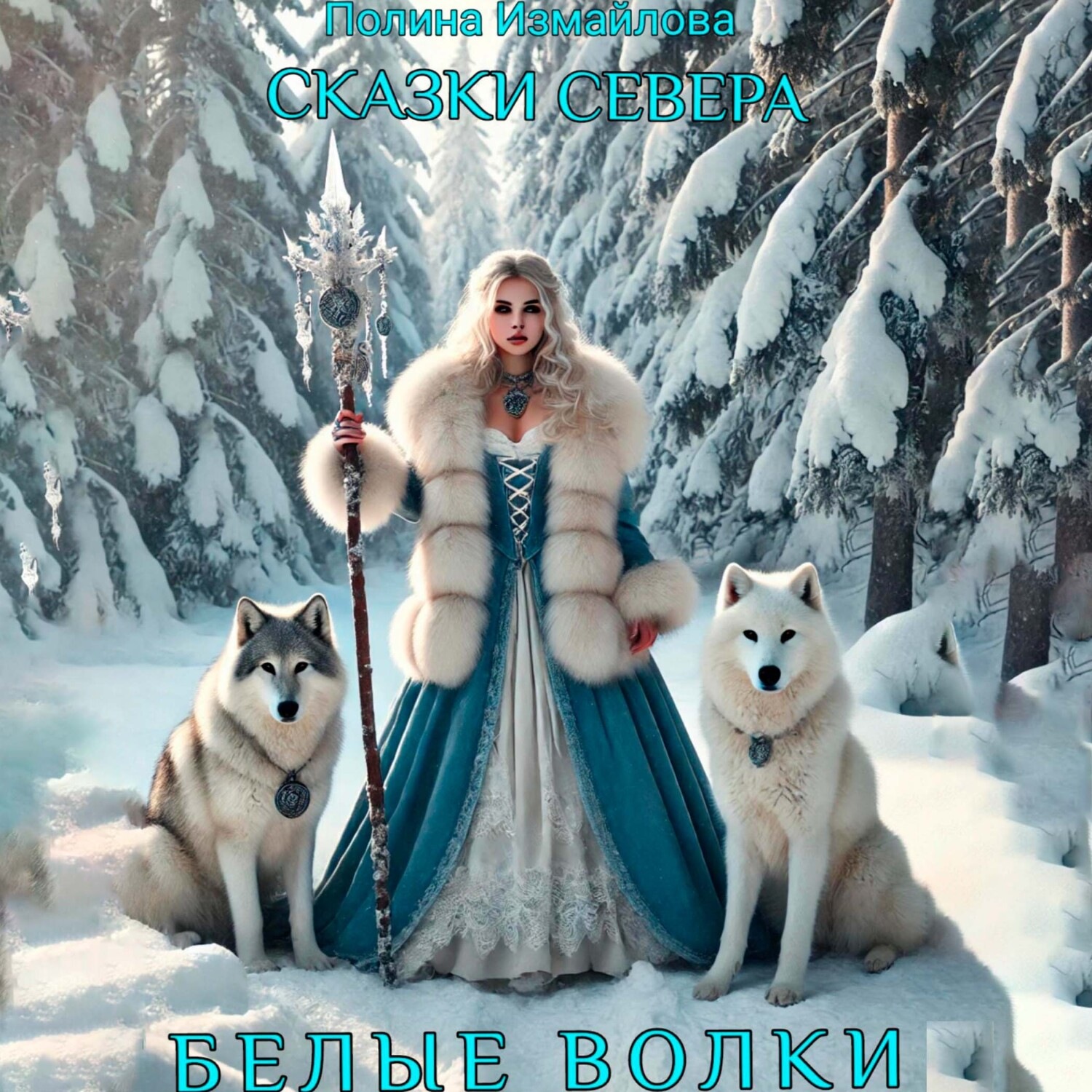 Обложка книги «Сказки Севера. Белые волки»