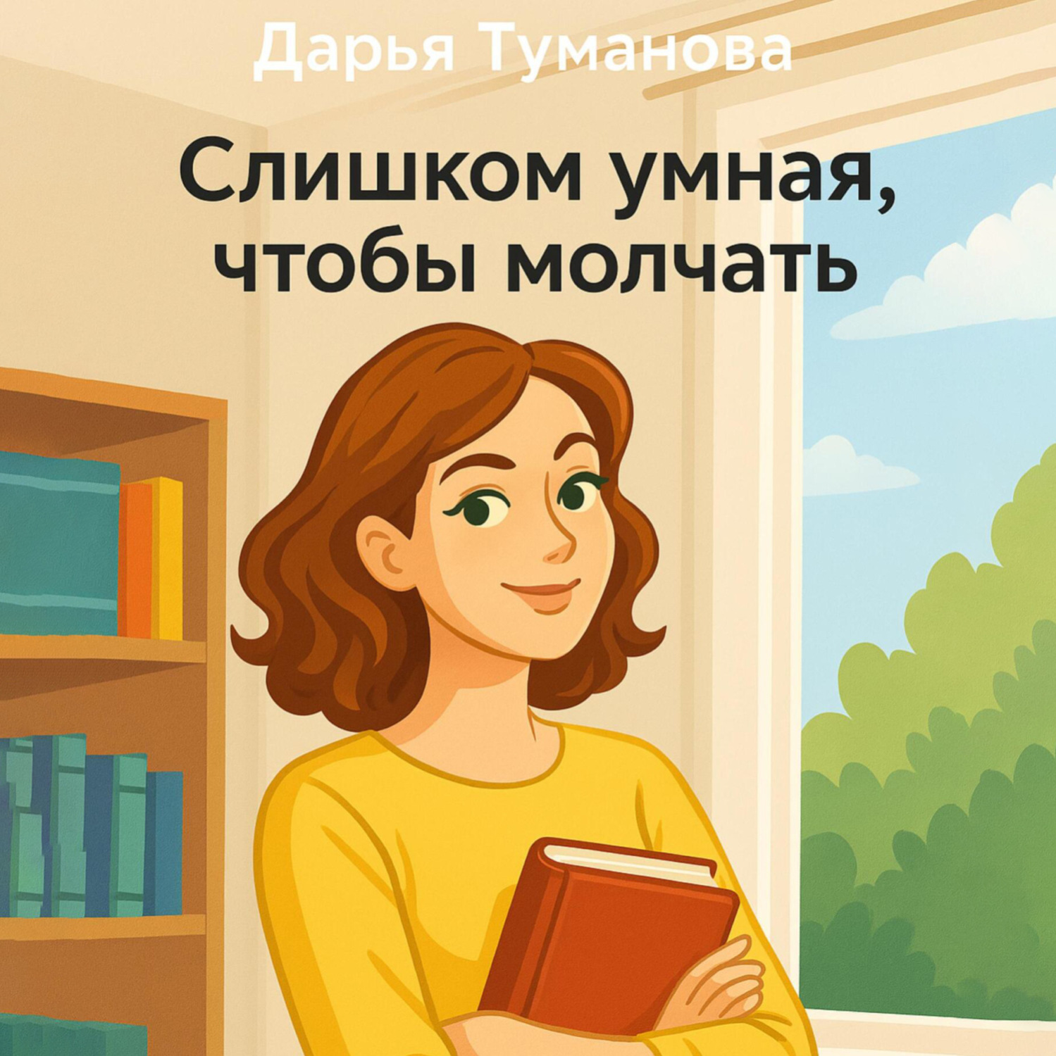 Обложка книги «Слишком умная, чтобы молчать»