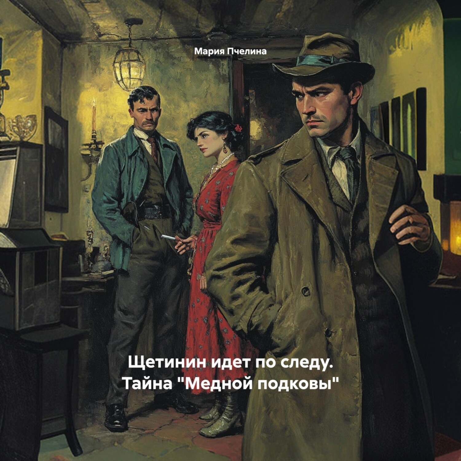 Обложка книги «Щетинин идет по следу. Тайна «Медной подковы»»