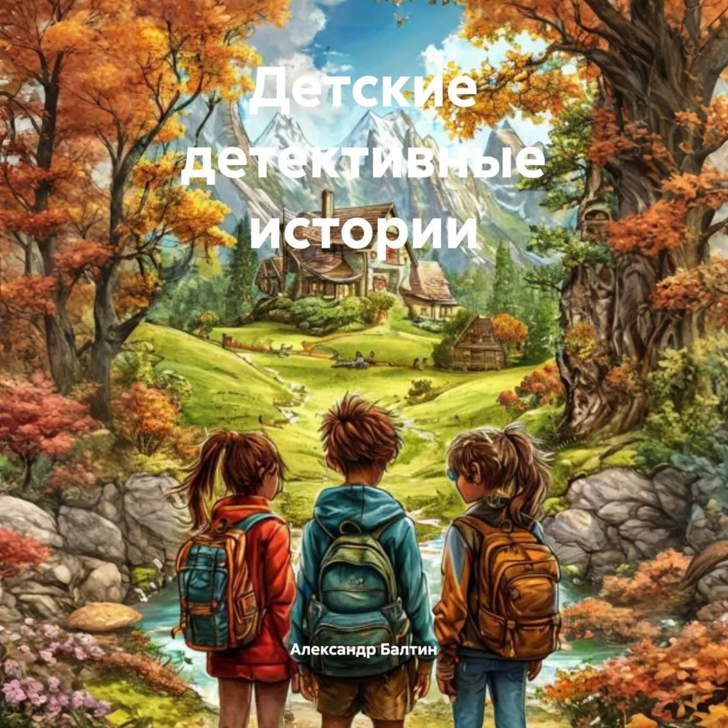 Обложка книги «Детские детективные истории»