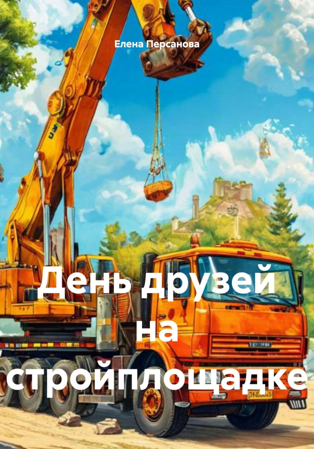 Обложка книги «День друзей на стройплощадке»