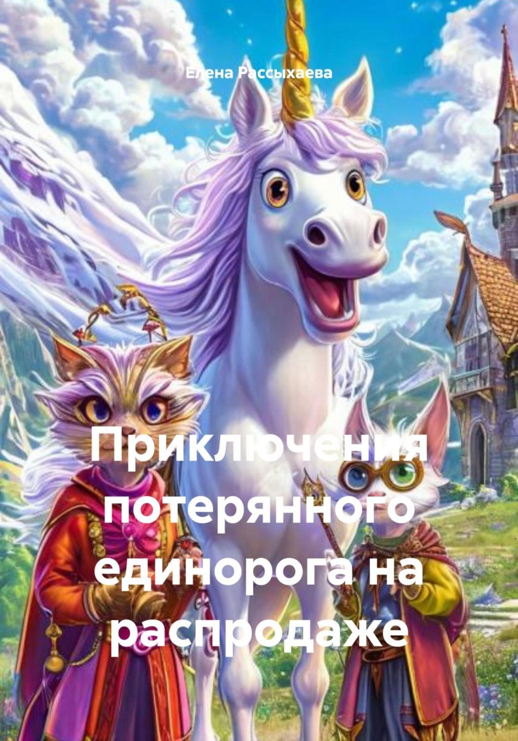Обложка книги «Приключения потерянного единорога на распродаже»