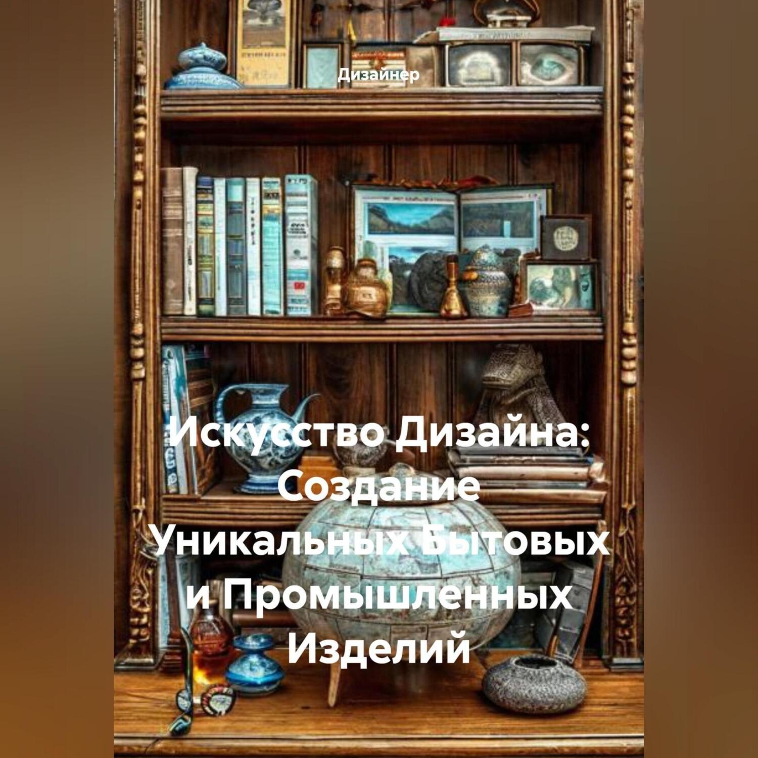 Обложка книги «Искусство Дизайна: Создание Уникальных Бытовых и Промышленных Изделий»