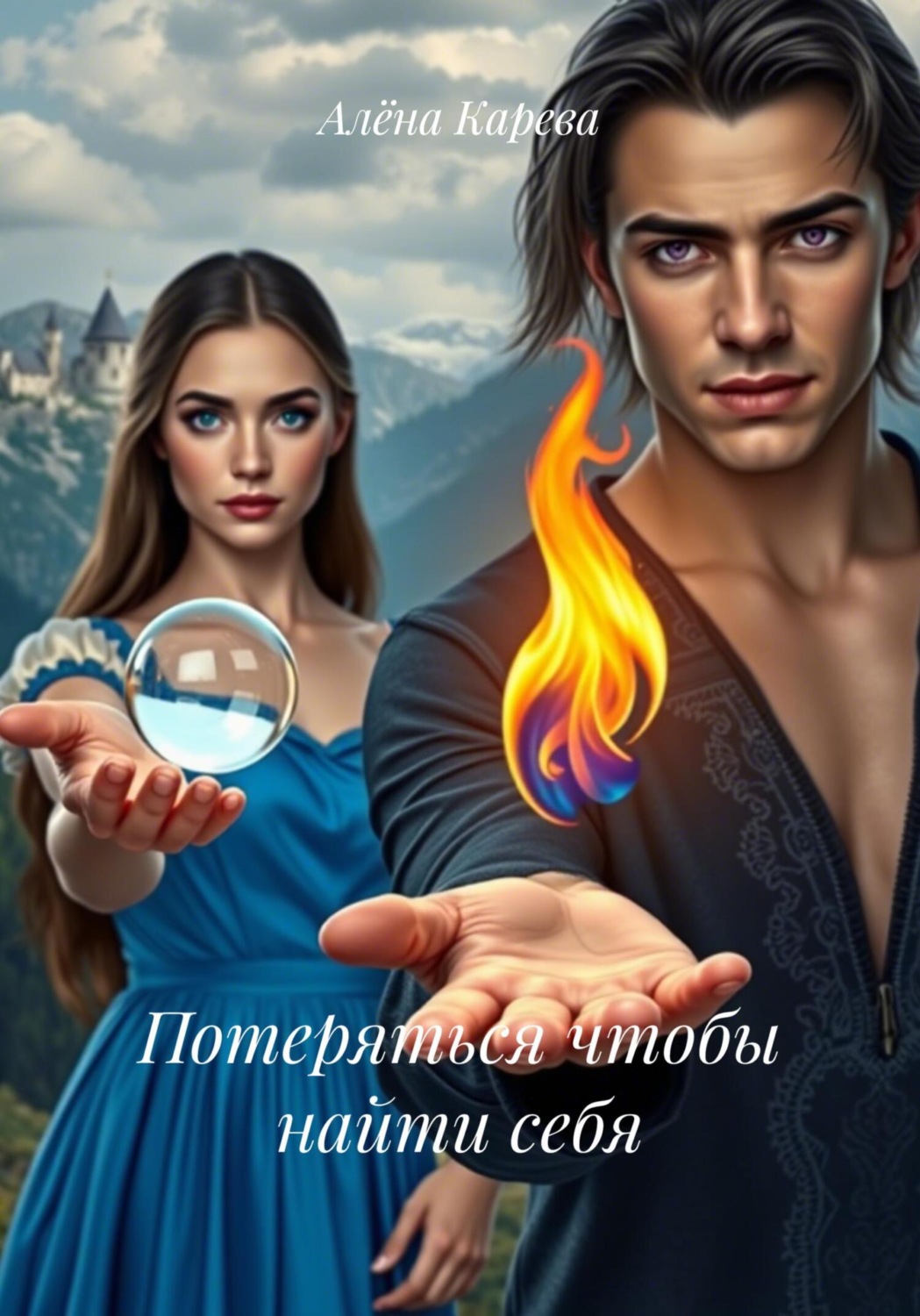 Обложка книги «Потеряться чтобы найти себя»