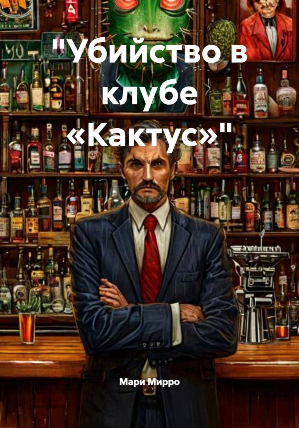 Обложка книги «"Убийство в клубе «Кактус»"»