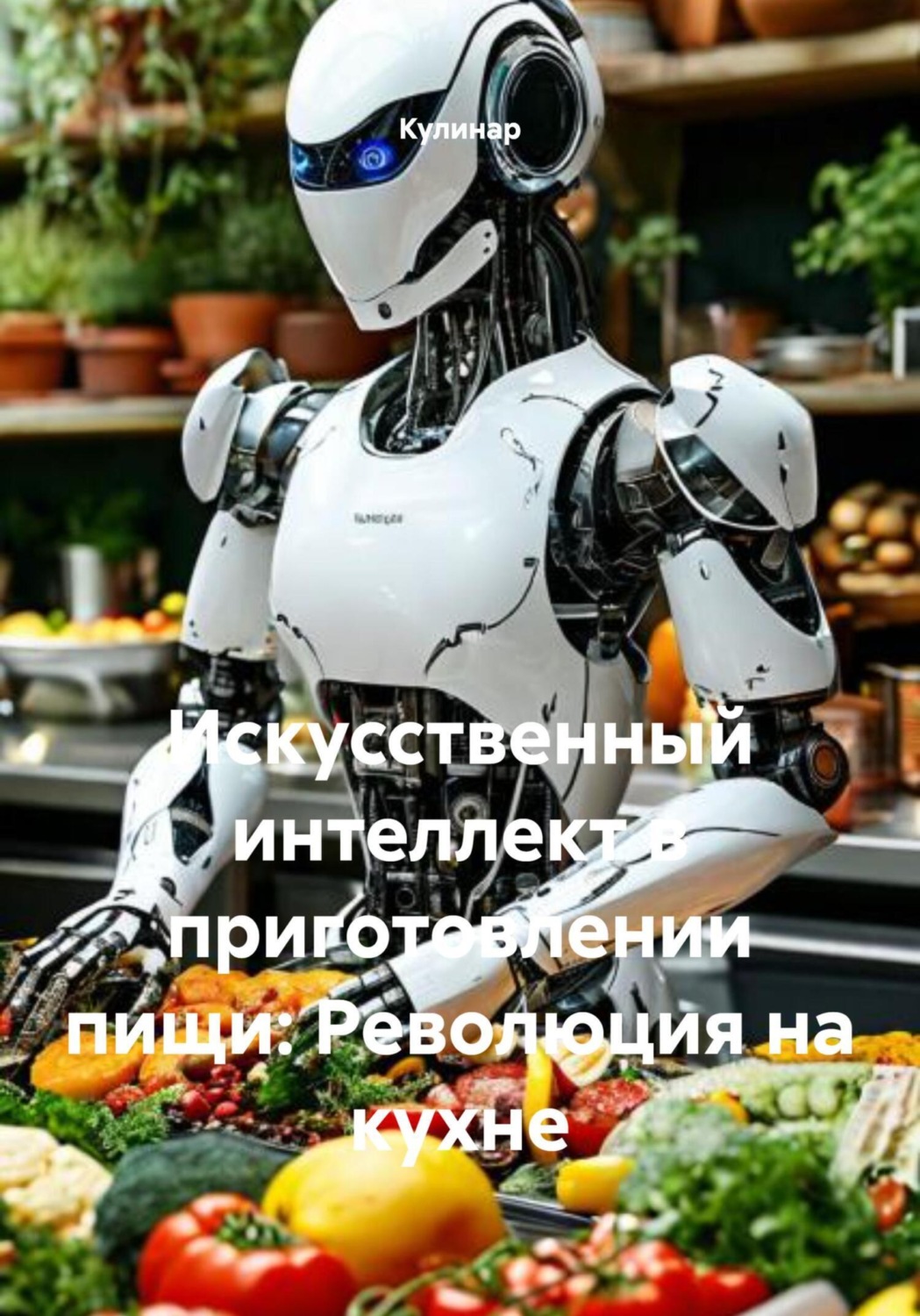 Обложка книги «Искусственный интеллект в приготовлении пищи: Революция на кухне»