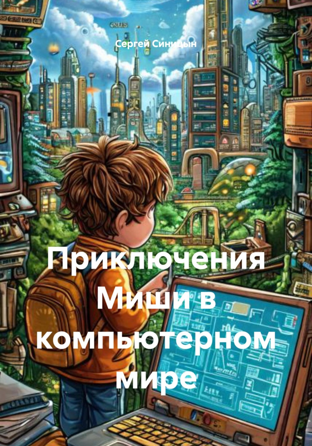 Обложка книги «Приключения Миши в компьютерном мире»